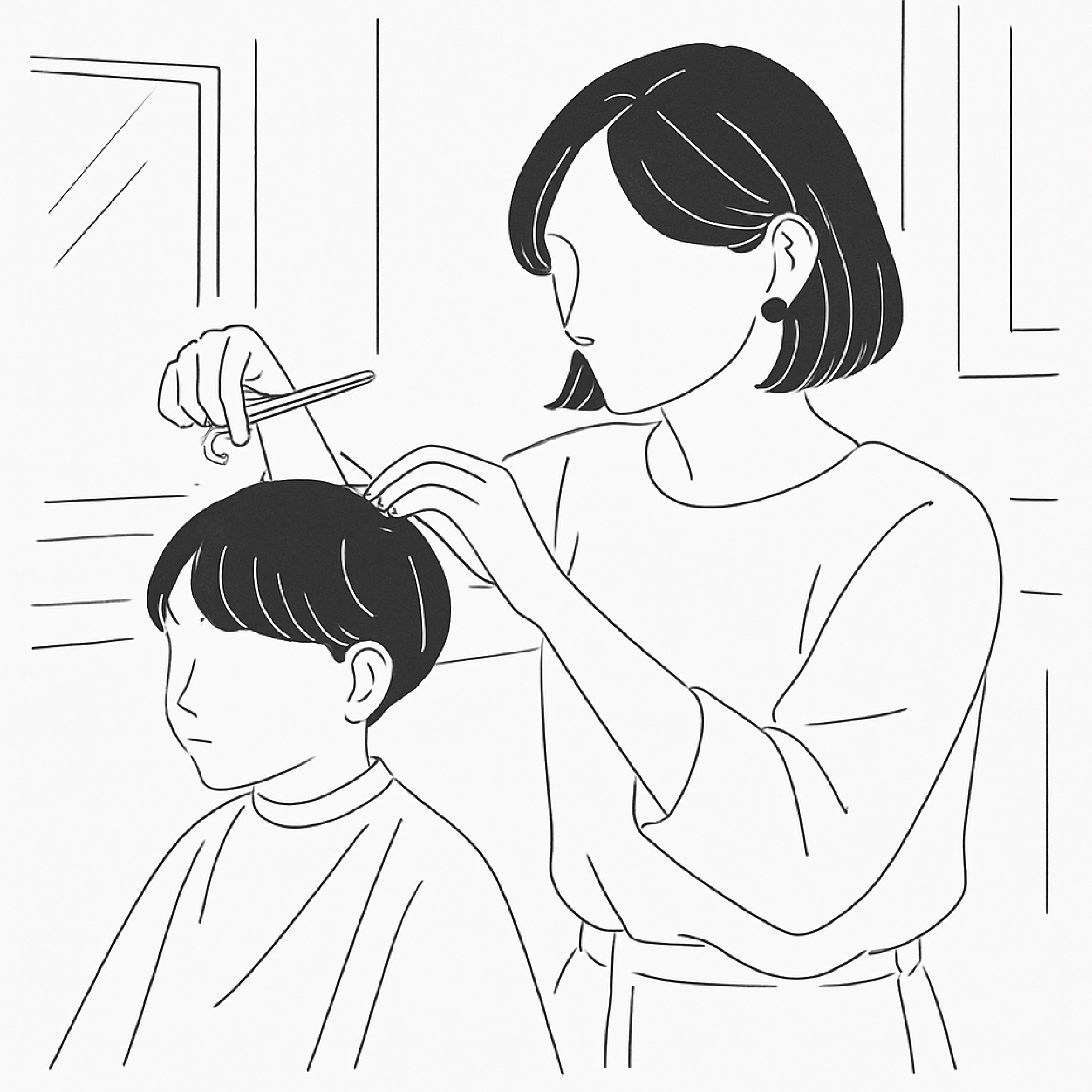 【小学生未満】キッズカット ￥3000