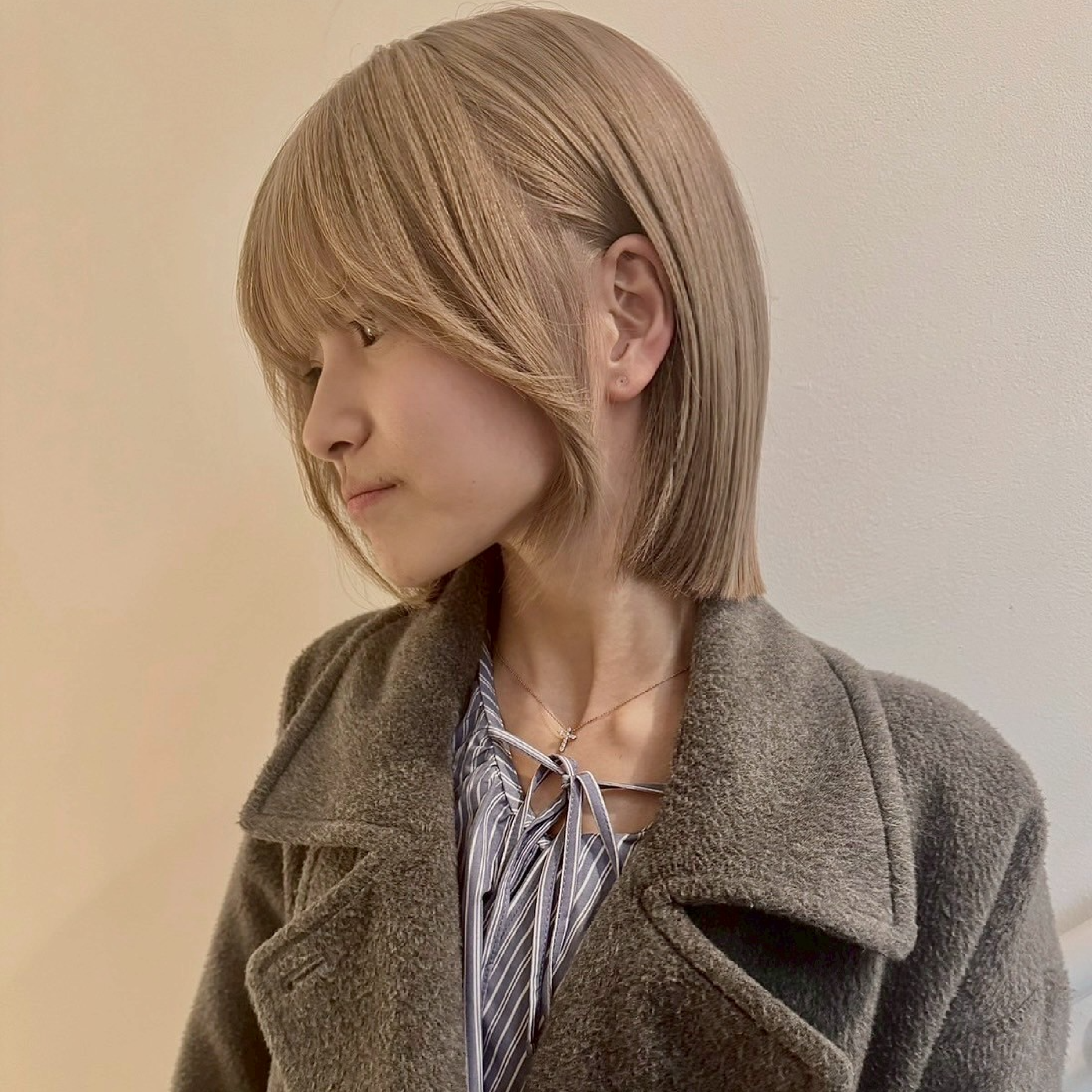 【ブリーチなし】カット＋ダブルカラー＋保湿トリートメント￥20,000