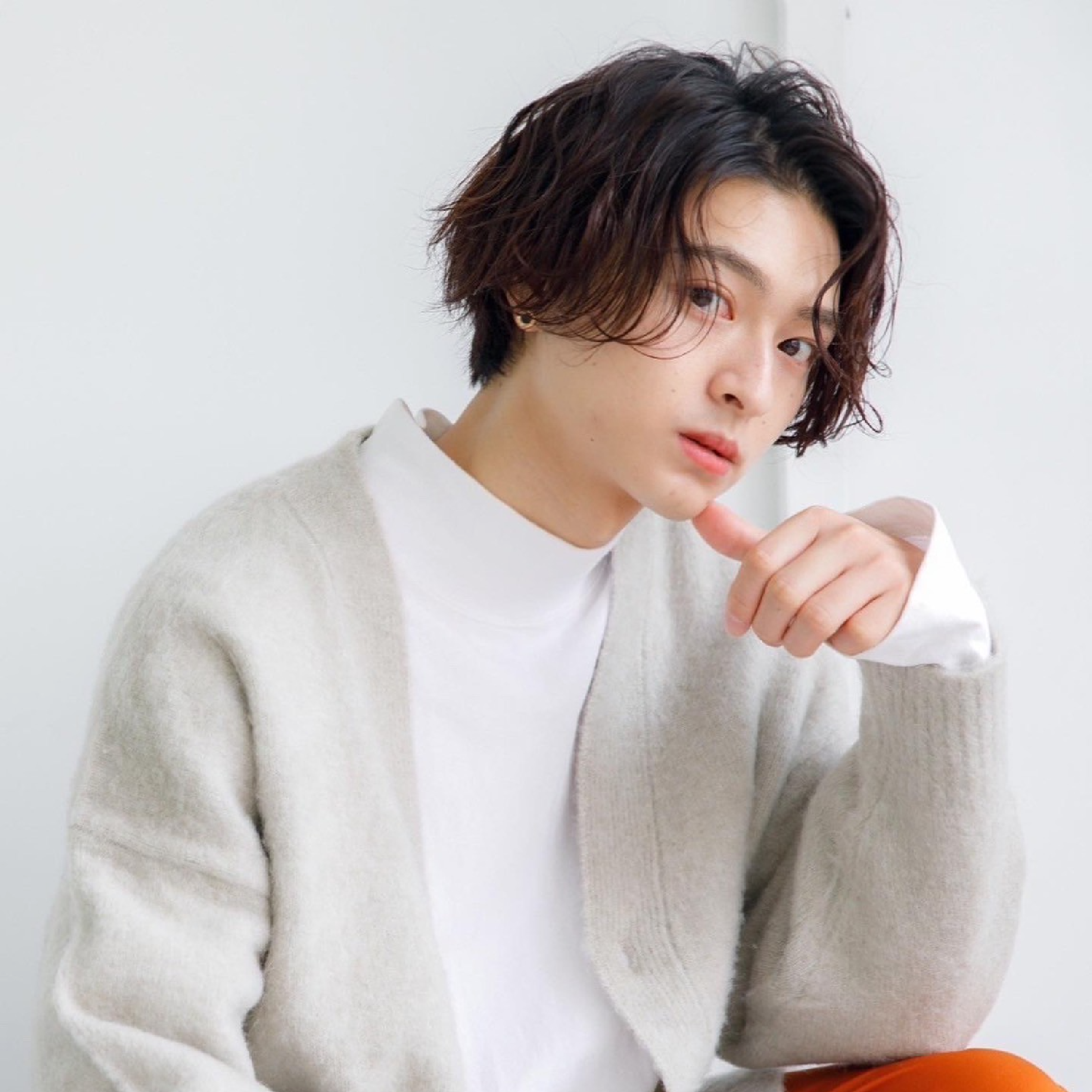 【メンズヘア】メンズカット＋スパイラルパーマ￥16,500