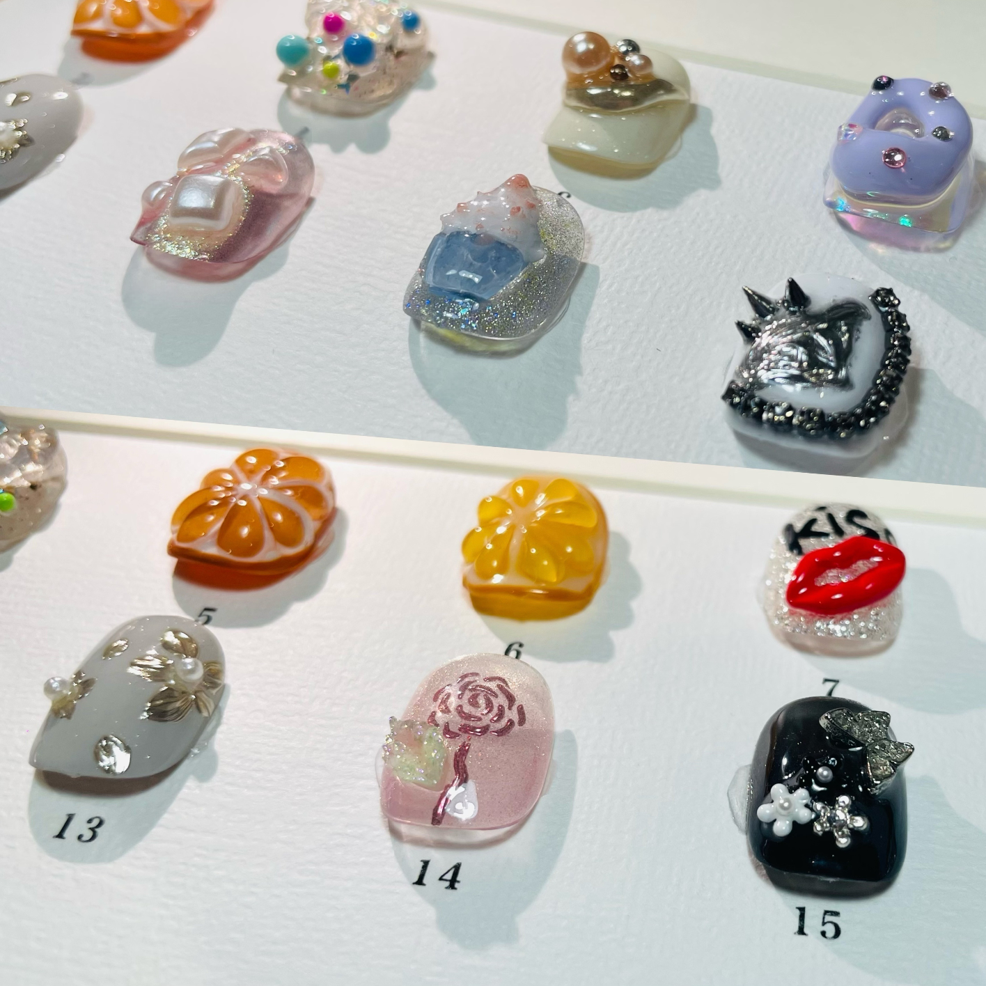 自店デザインアート２本＋ワンカラー
