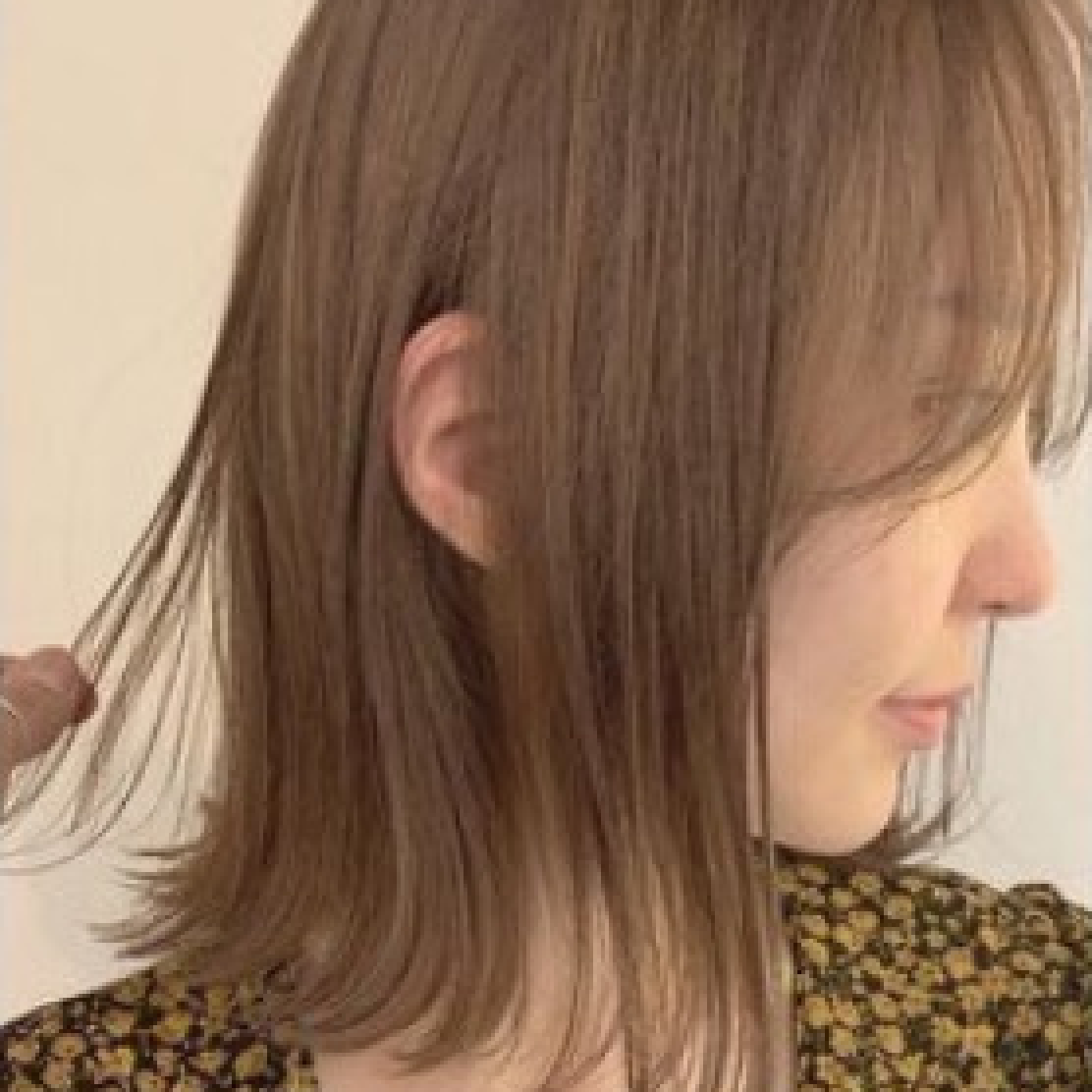【ダメージレスで透明感抜群＊】ブリーチなしの柔らかダブルカラー￥9900