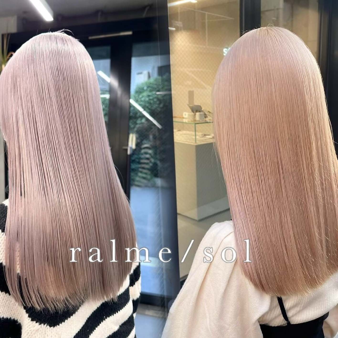 【新規/平日】ケアブリーチダブルカラー ¥11,500