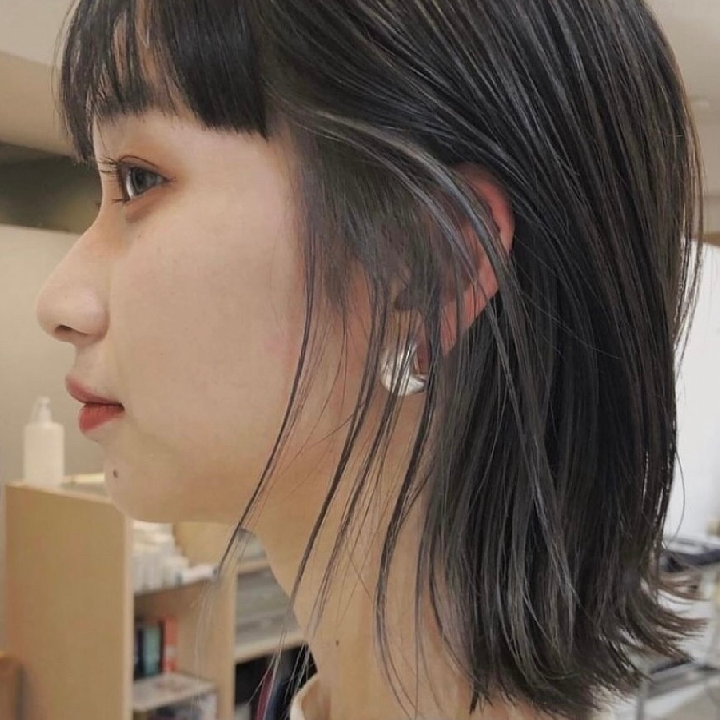 【 大人気◎ 】さりげなく魅せるイヤリングカラー