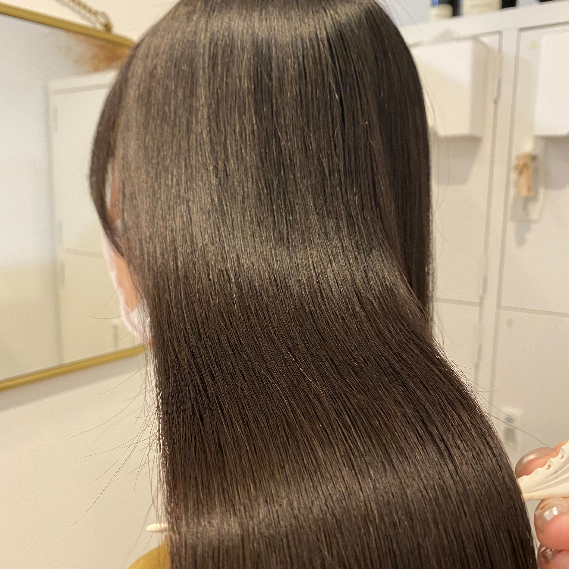 髪質改善ストレート