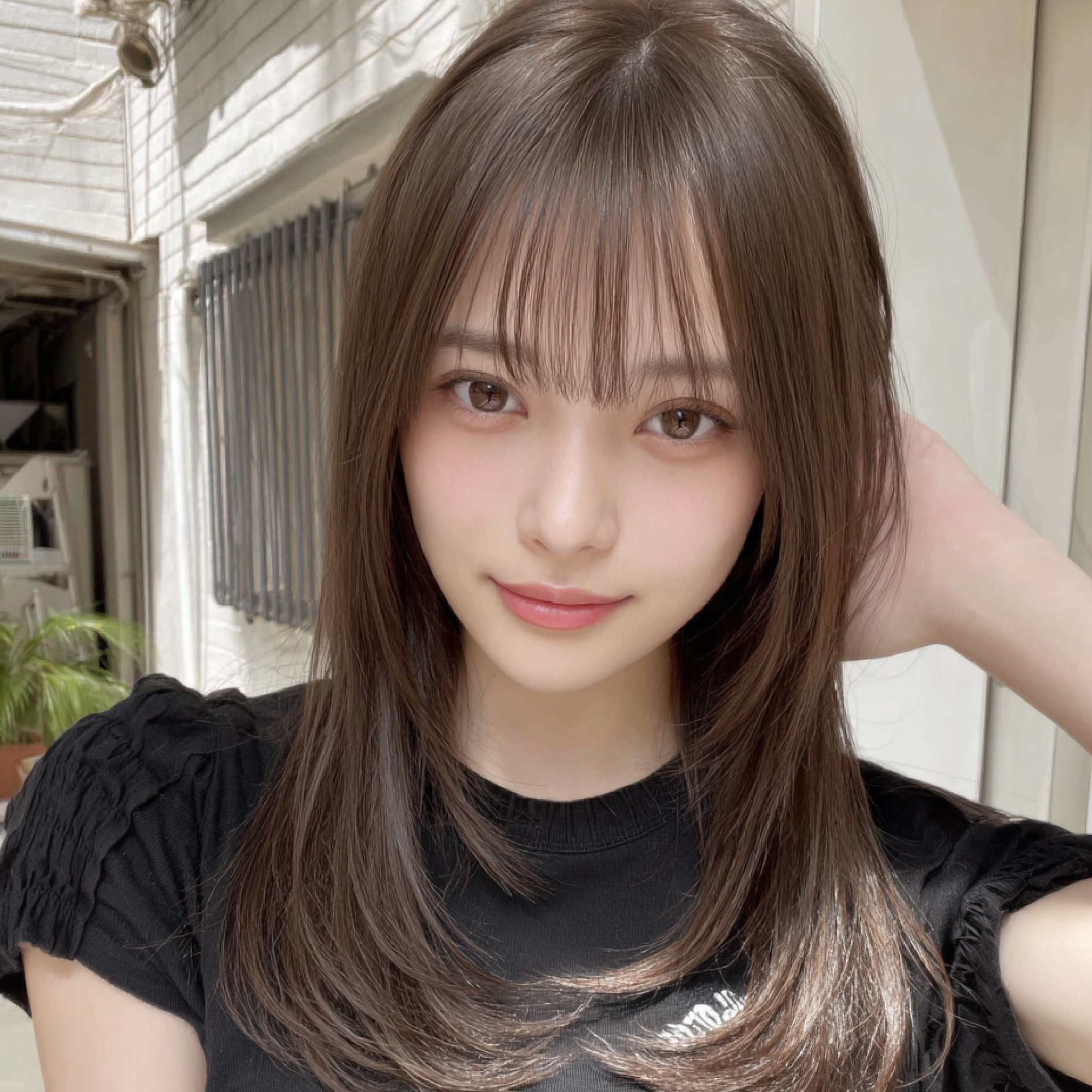 【レイヤーカットで印象UP】カット+カラー