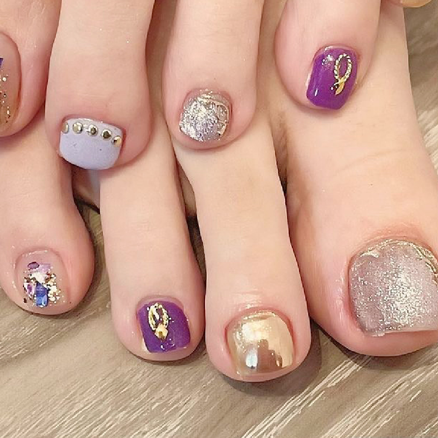 【フット】【持込デザイン】やり放題コース ⏰120分