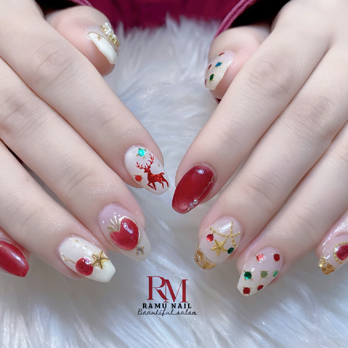 【持込デザイン】パーツつけ放題コース(手描きあり)⏰120分