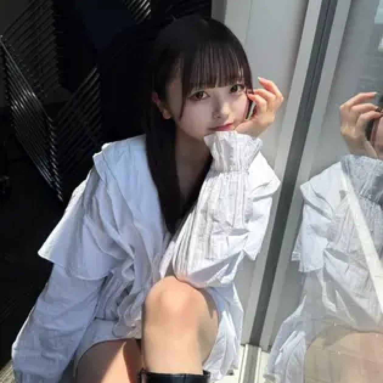大流行中💕アイドル前髪カット＋透明感艶ケアカラー＋TOKIO超音波TR