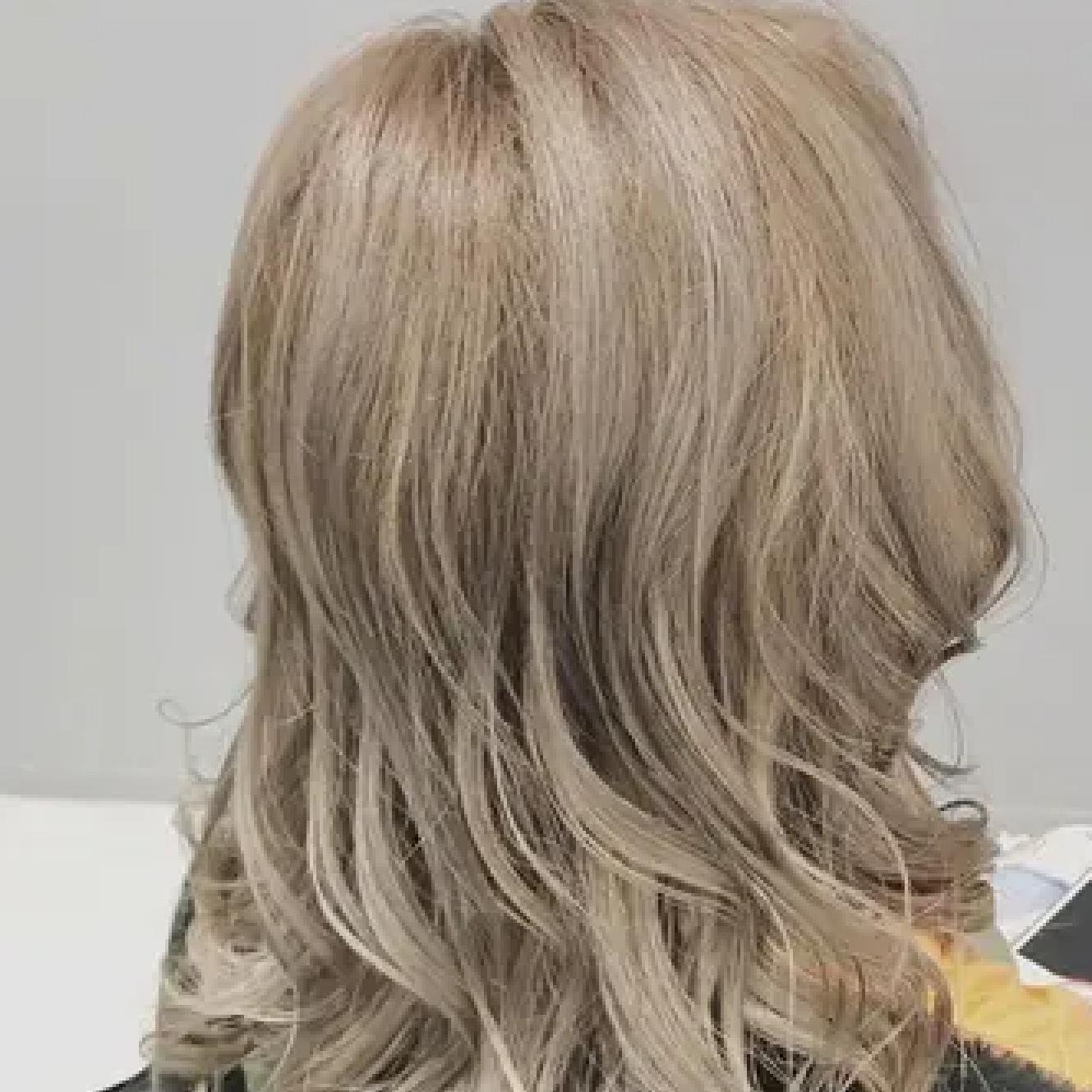 カット+コテ巻き仕上げ