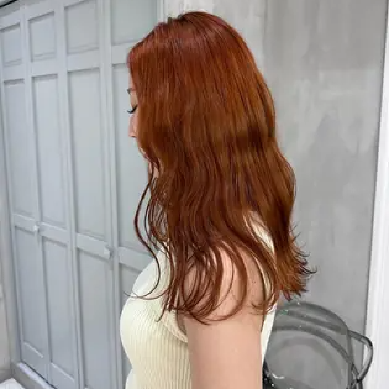 お出かけ前に🎀巻き下ろしヘアセット☔️