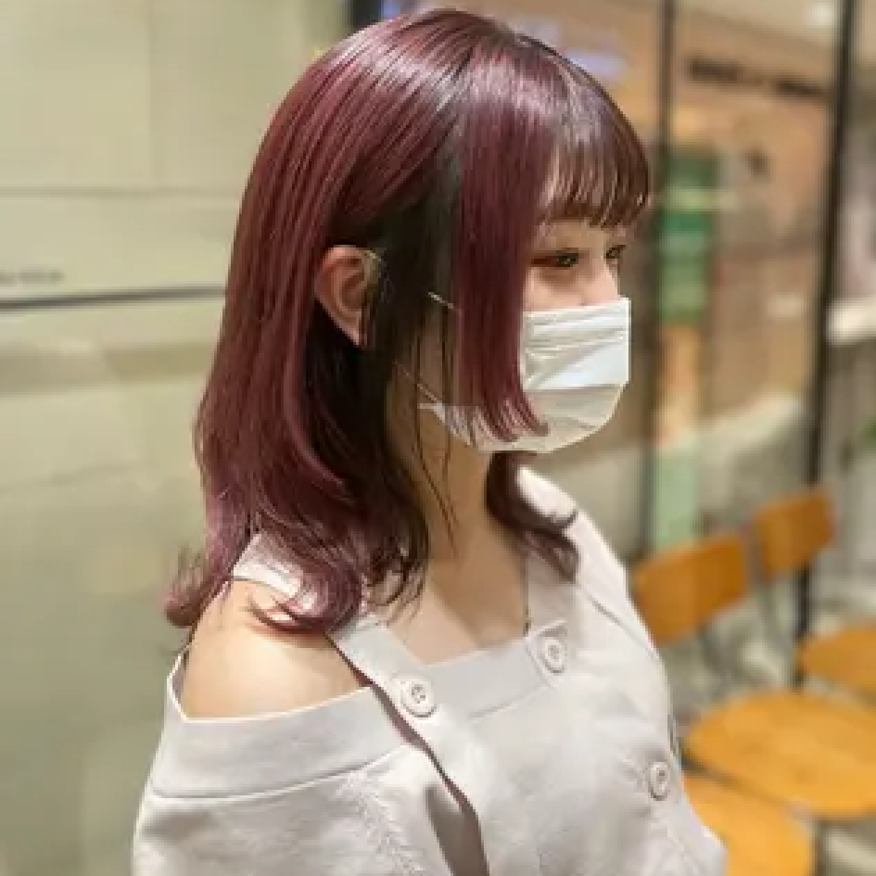 似合わせケアカラー＋髪質改善トリートメント♪