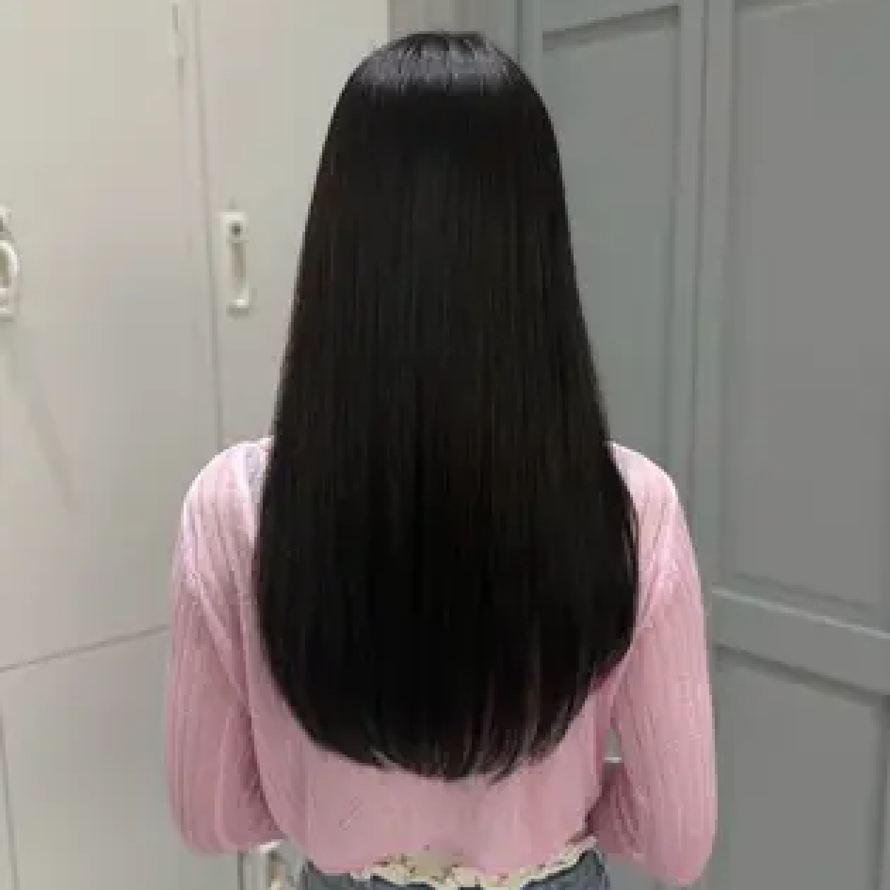 𓈒◌艶髪 縮毛矯正（コスメストレート）＋メンテナンスカット＋超音波アイロンTr