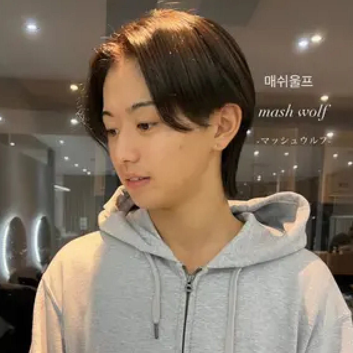 🩶中性ウルフからスパイキーまでメンズカット✂︎🖤