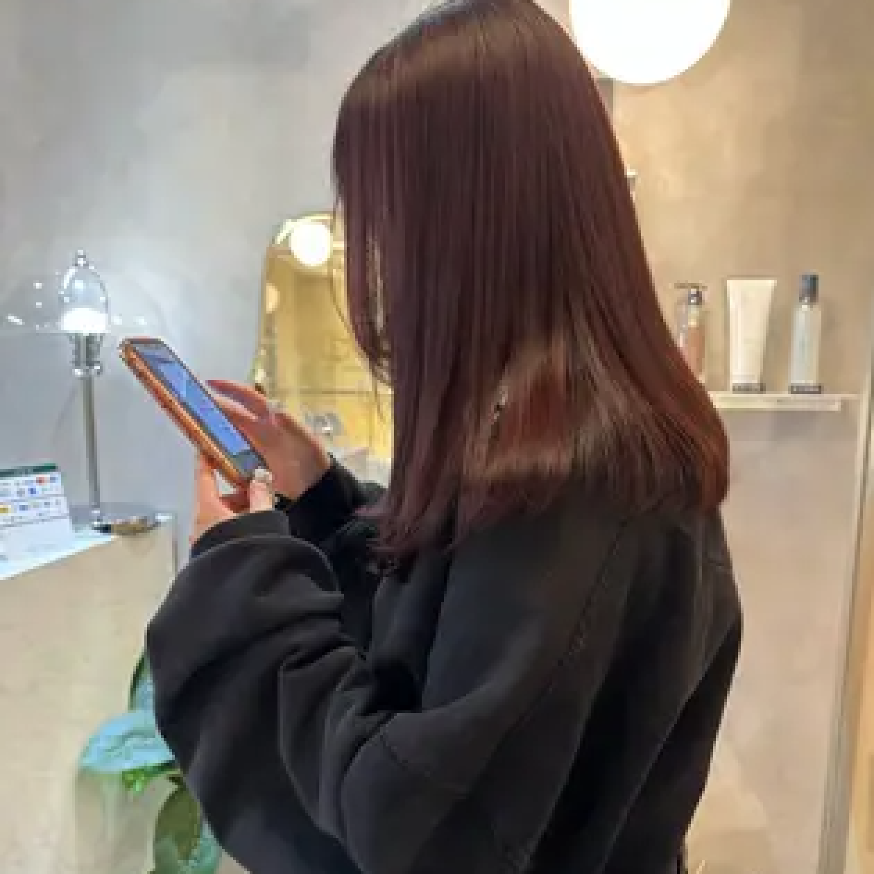 🤍リピート人気No.2🤍髪質改善ケアカラー+3steptr