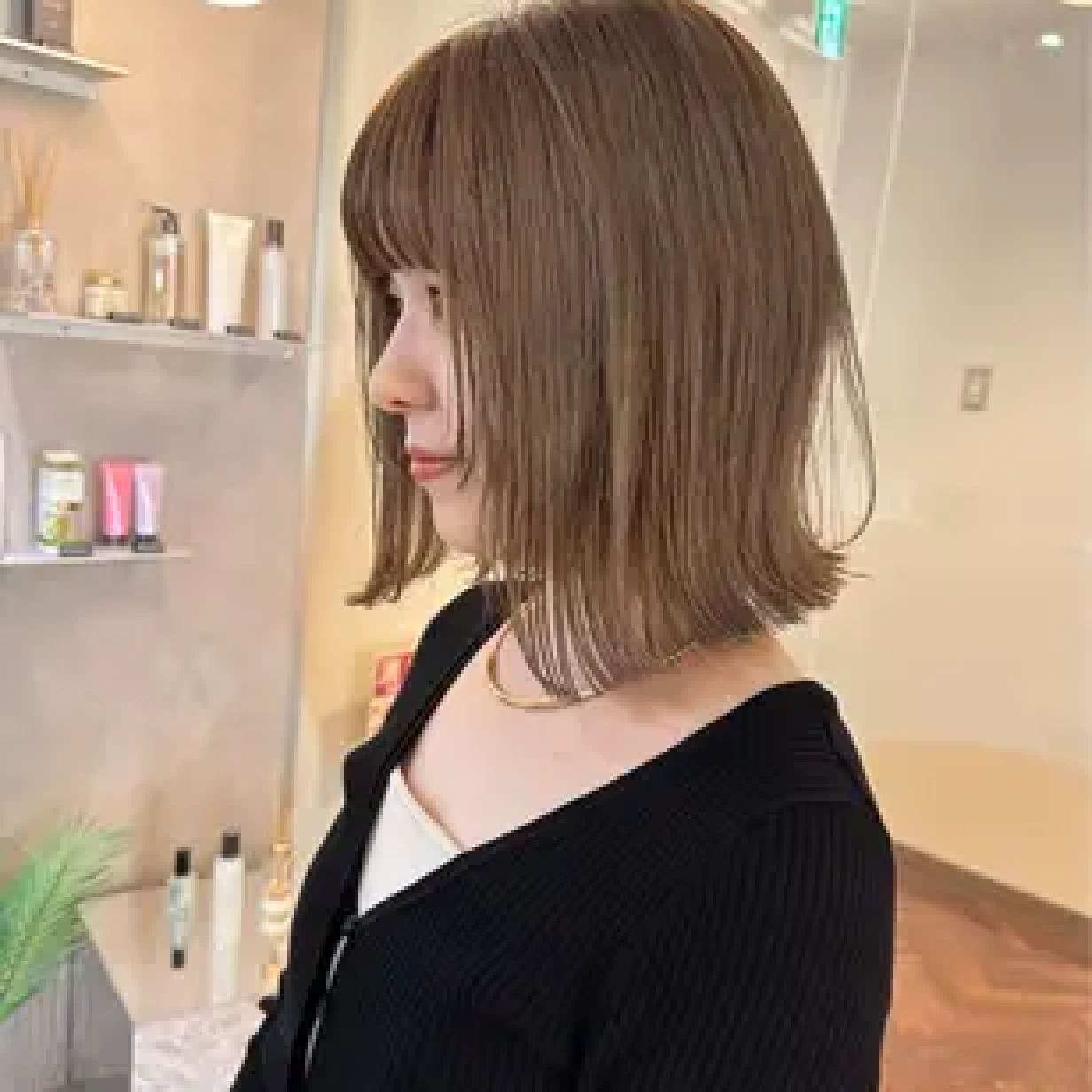 ご新規様限定🩵髪質改善ケアカラー＋超音波クイックトリートメント