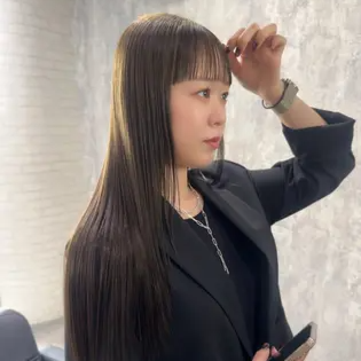 定番メニュー🤍似合わせカット＋髪質改善ケアカラー＋超音波クイックtr