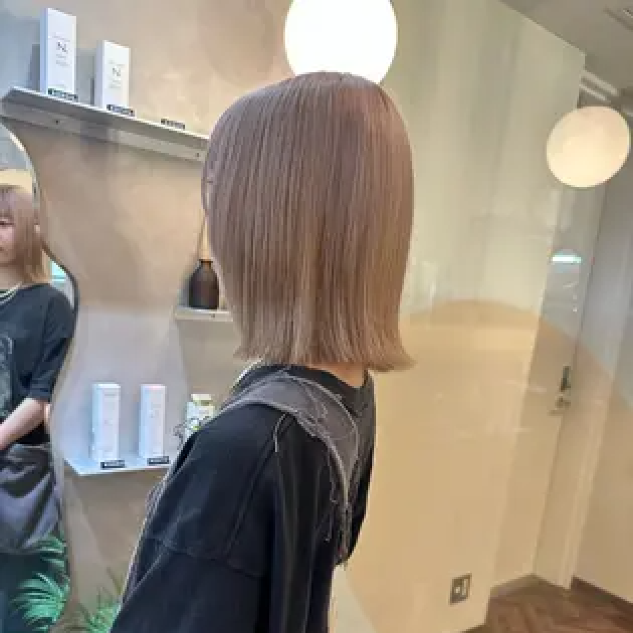 ダメージレスWカラー🩶ケアブリーチダブルカラー