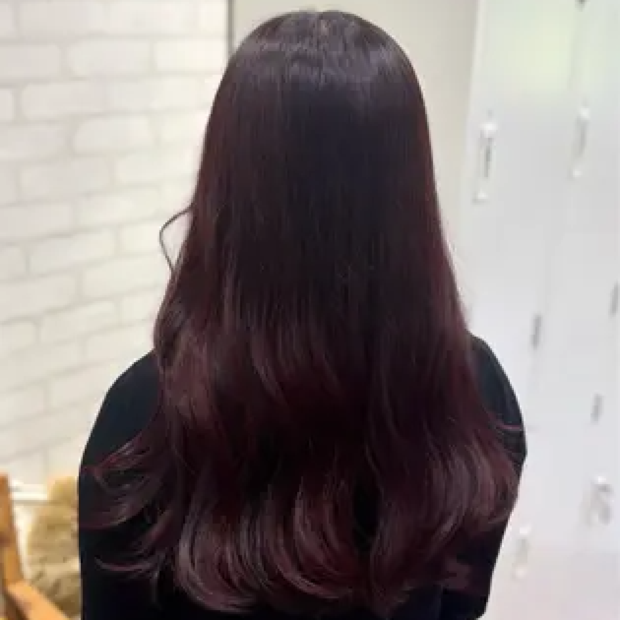 nailie限定🍒顔まわりカット+カラー+クイックトリートメント