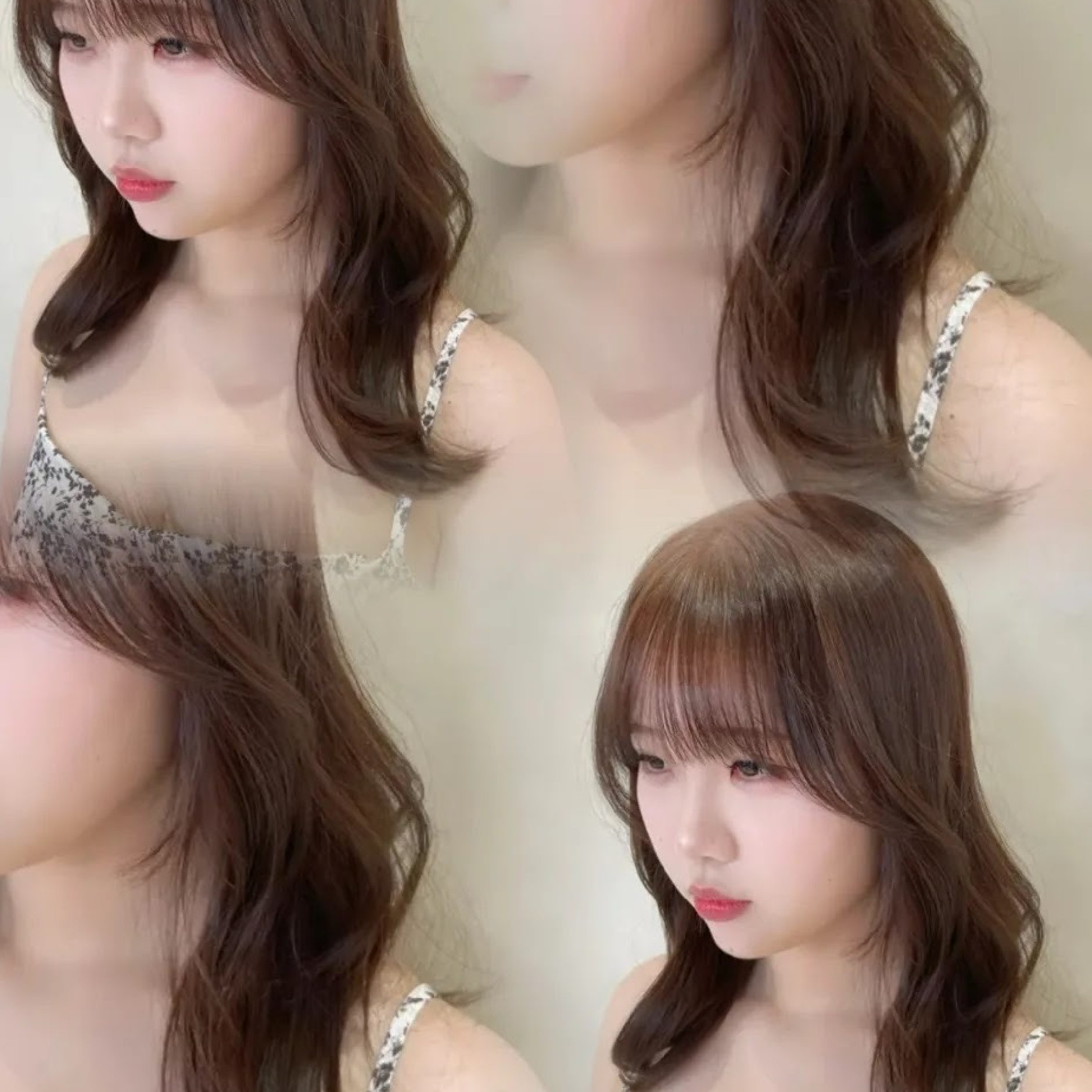 【何度でも使える】顔まわりカット➕ケアカラー➕超音波クイックTR