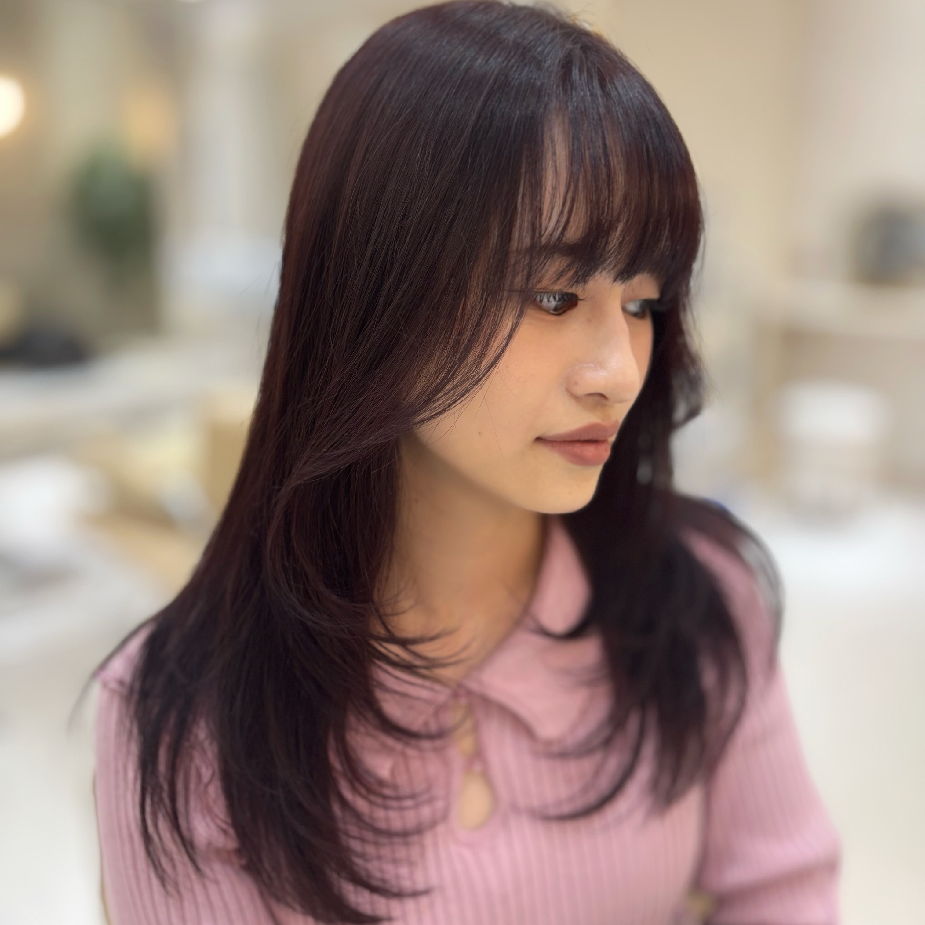 【3STEPトリートメント付き🎀】似合わせカット＋アイロン仕上げレクチャー💖