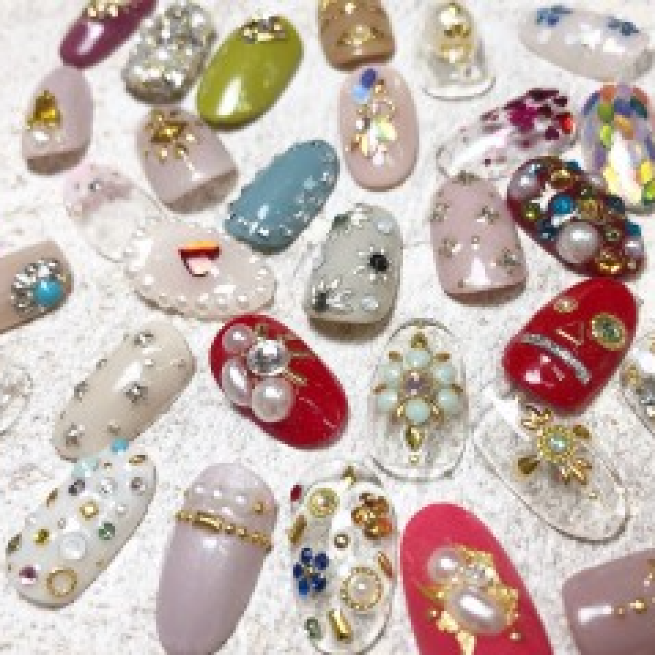 ★ワングラ＋2本ストーン・パーツ乗せ放題♪