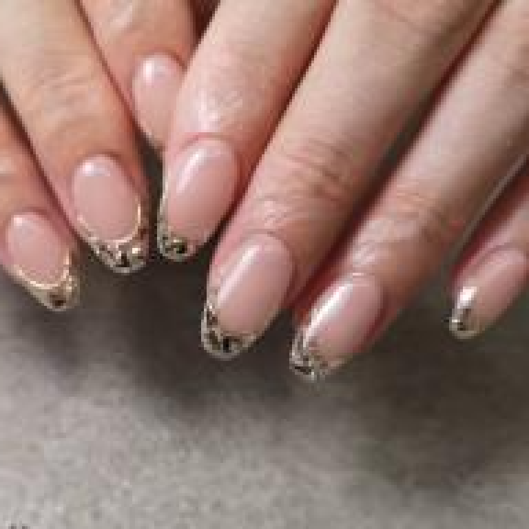 ★トレンドネイル★ガラスフレンチ♪