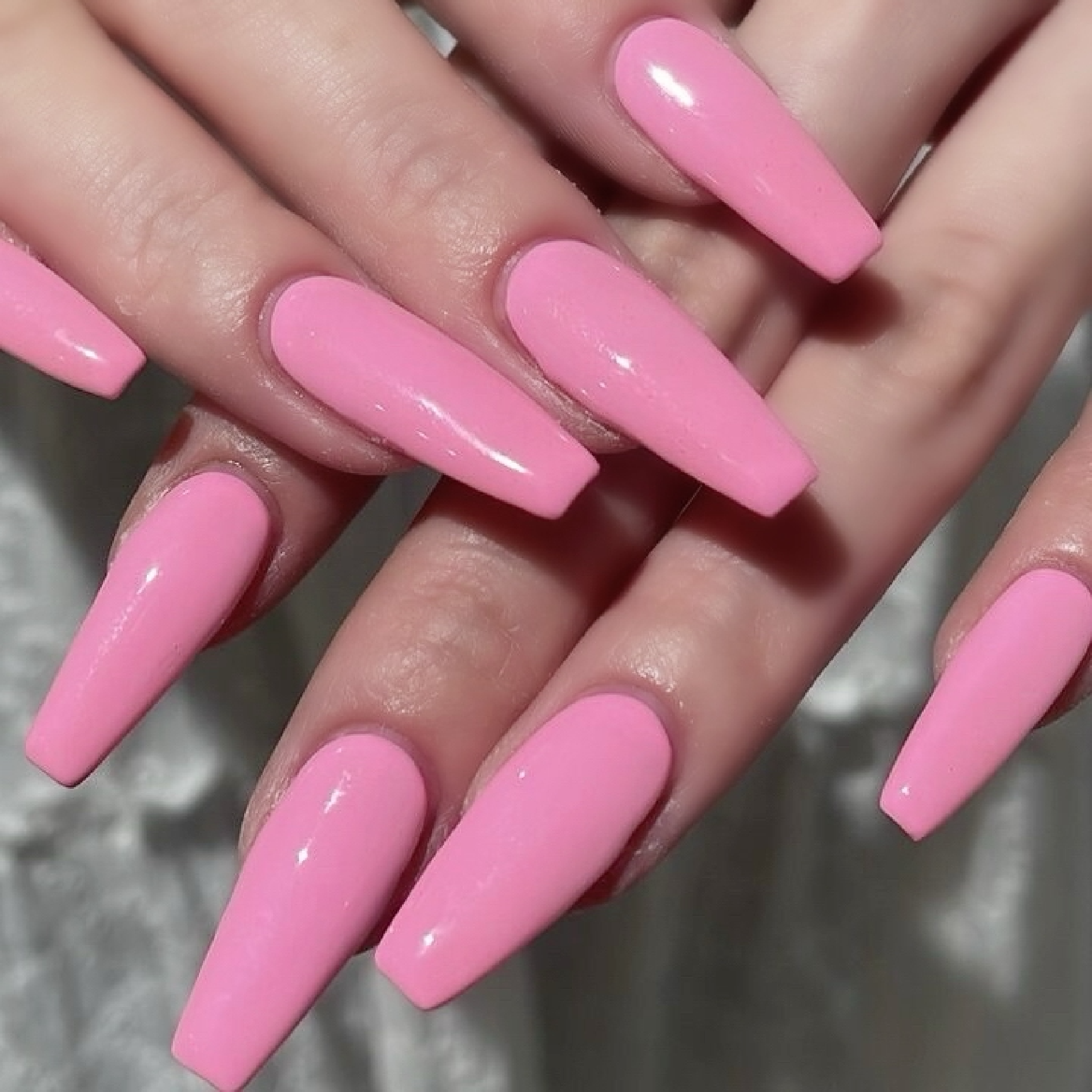 【スカルプネイル】10本チップ長さだしワンカラーorラメグラ（初回オフ無料)