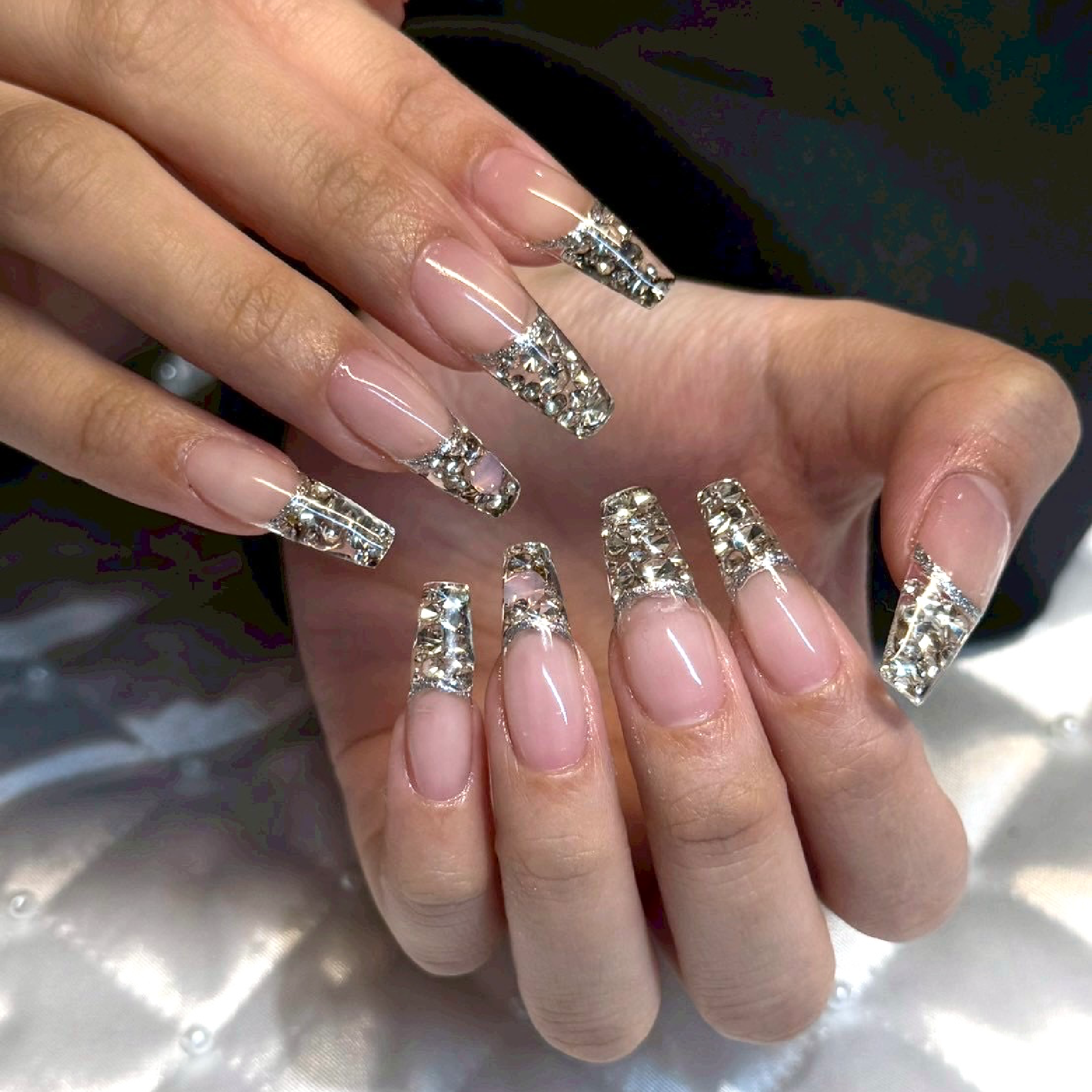 宝石ネイル💎