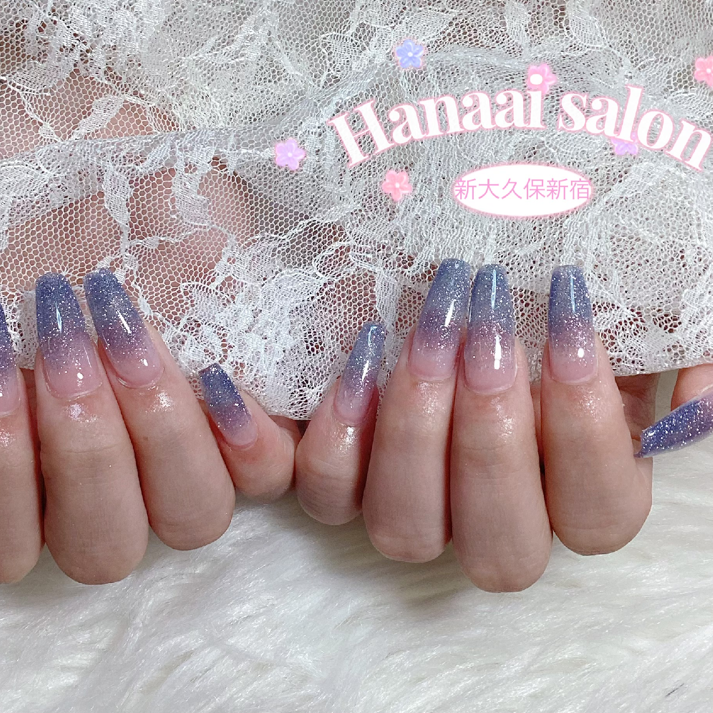 チップスカルプ+シンプルラメグラorホログラ
