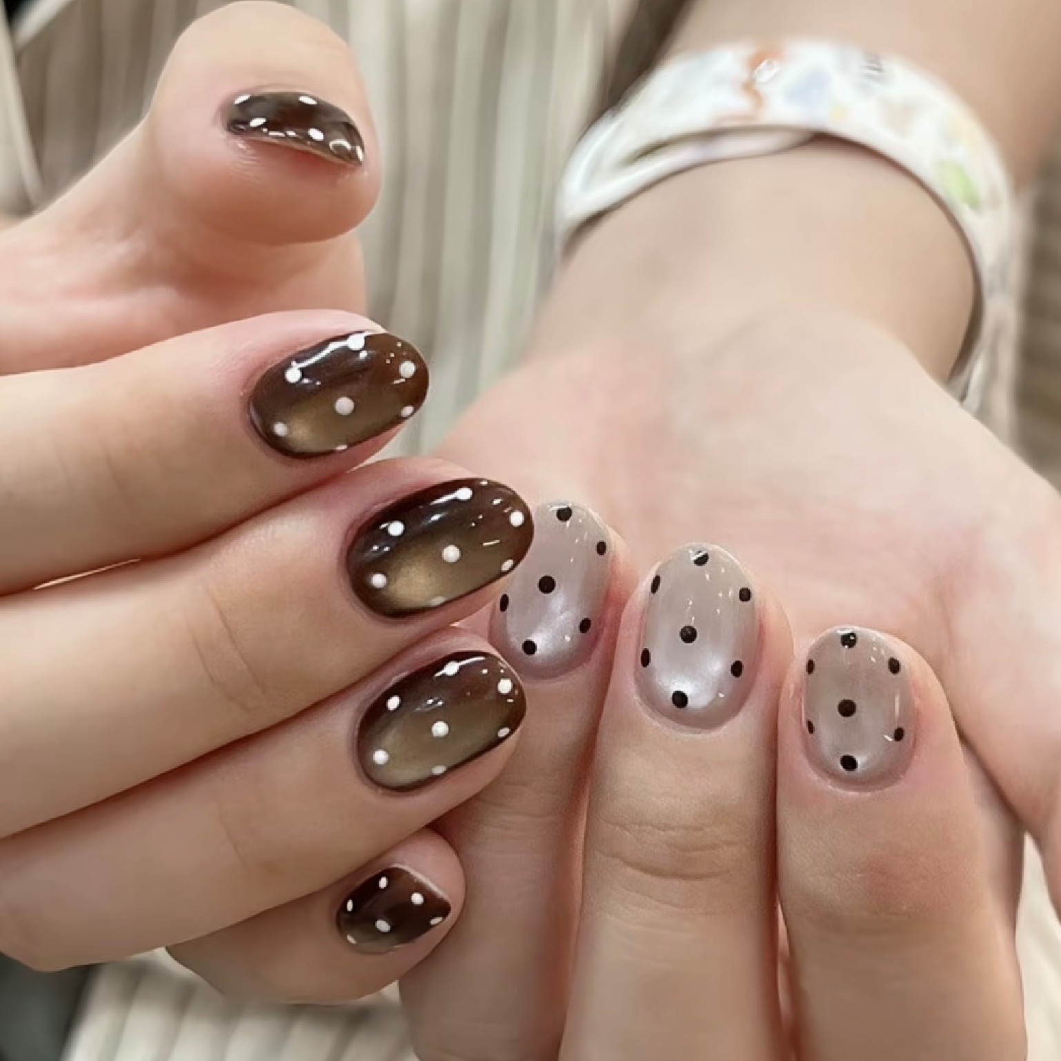 🌸[特別価] マグネット＋ドット柄🌸