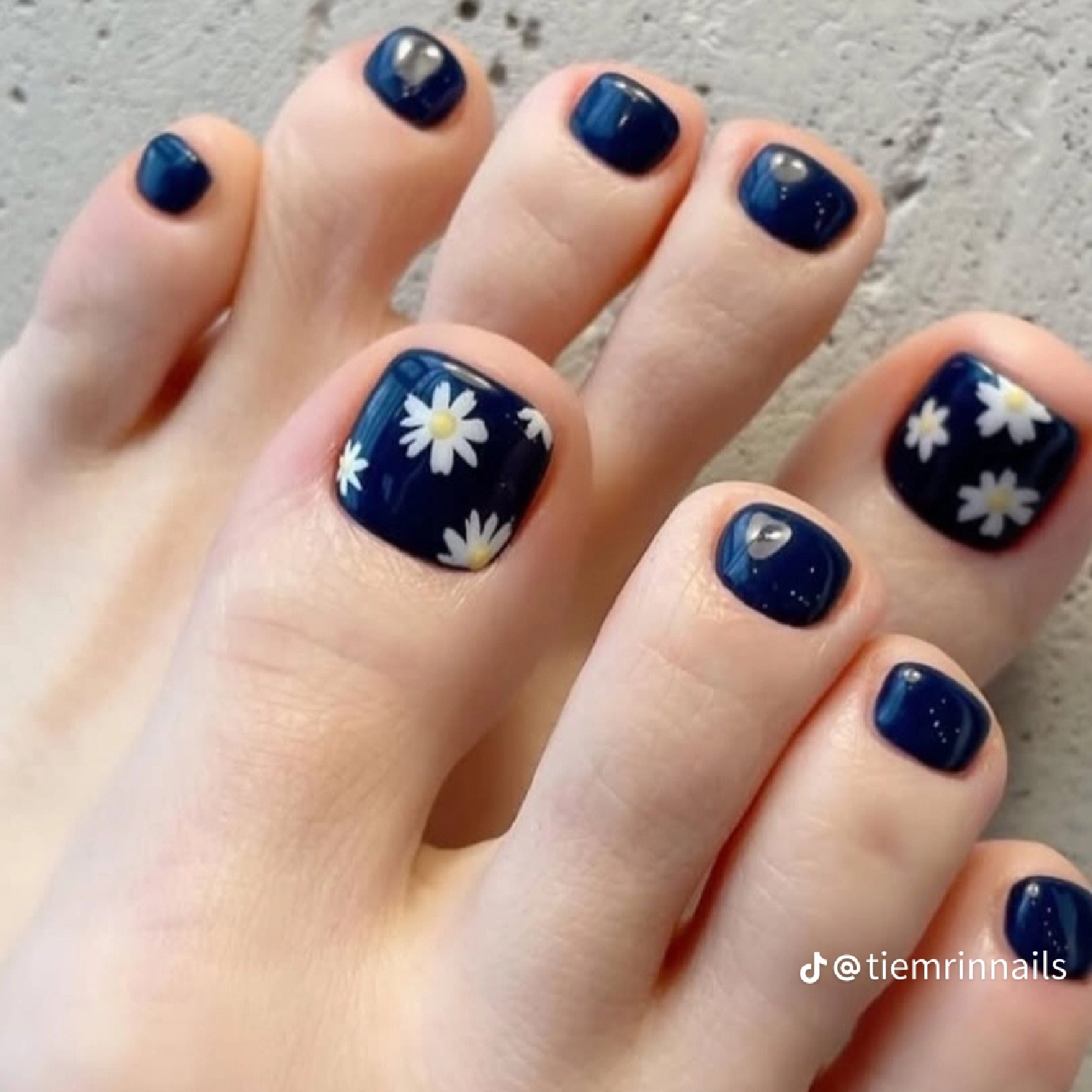 🌸[FOOT] 親指2本デザイン🌸