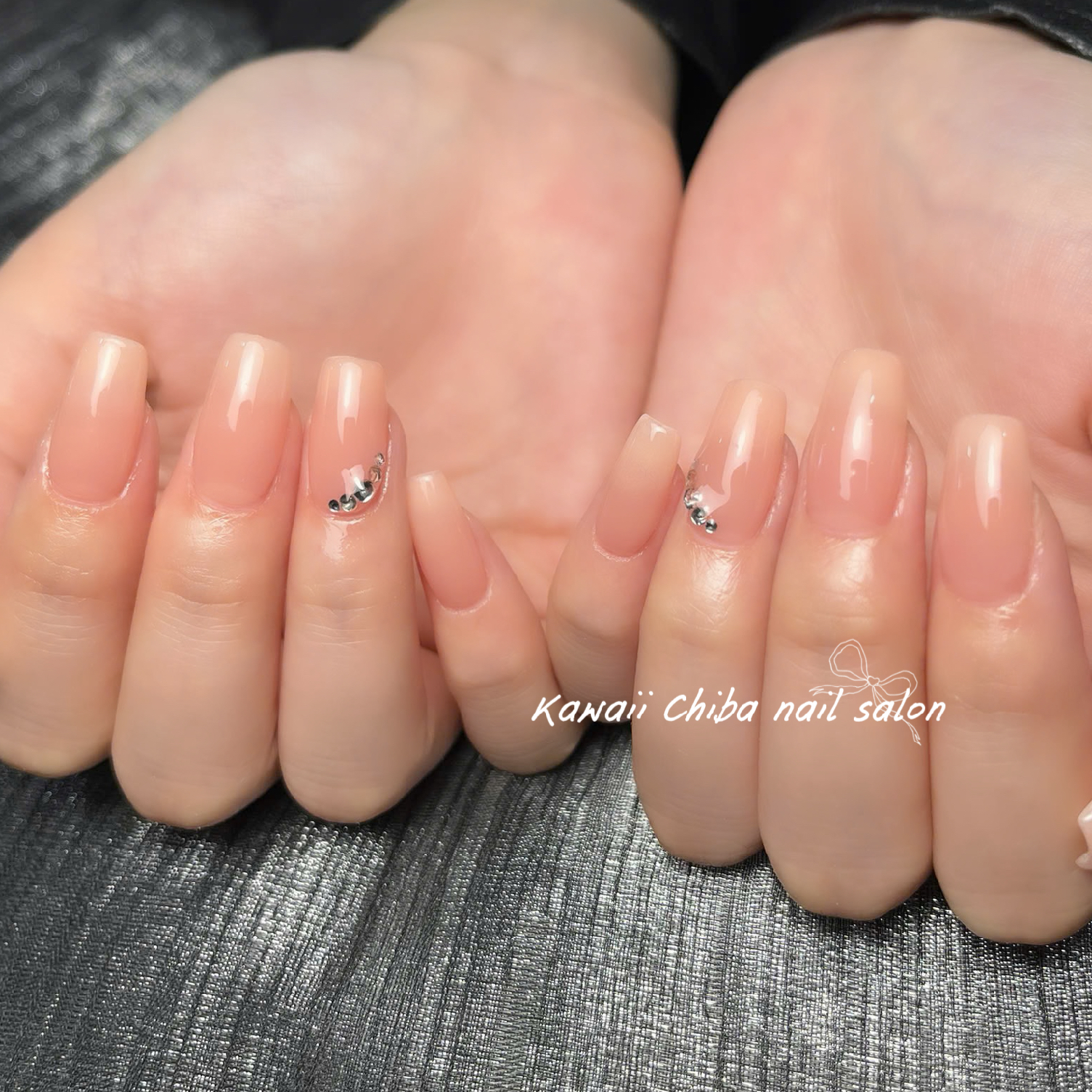 🌷「JRネイリスト」長さだし+ワンカラー＋10 個小さいストーン 🌷