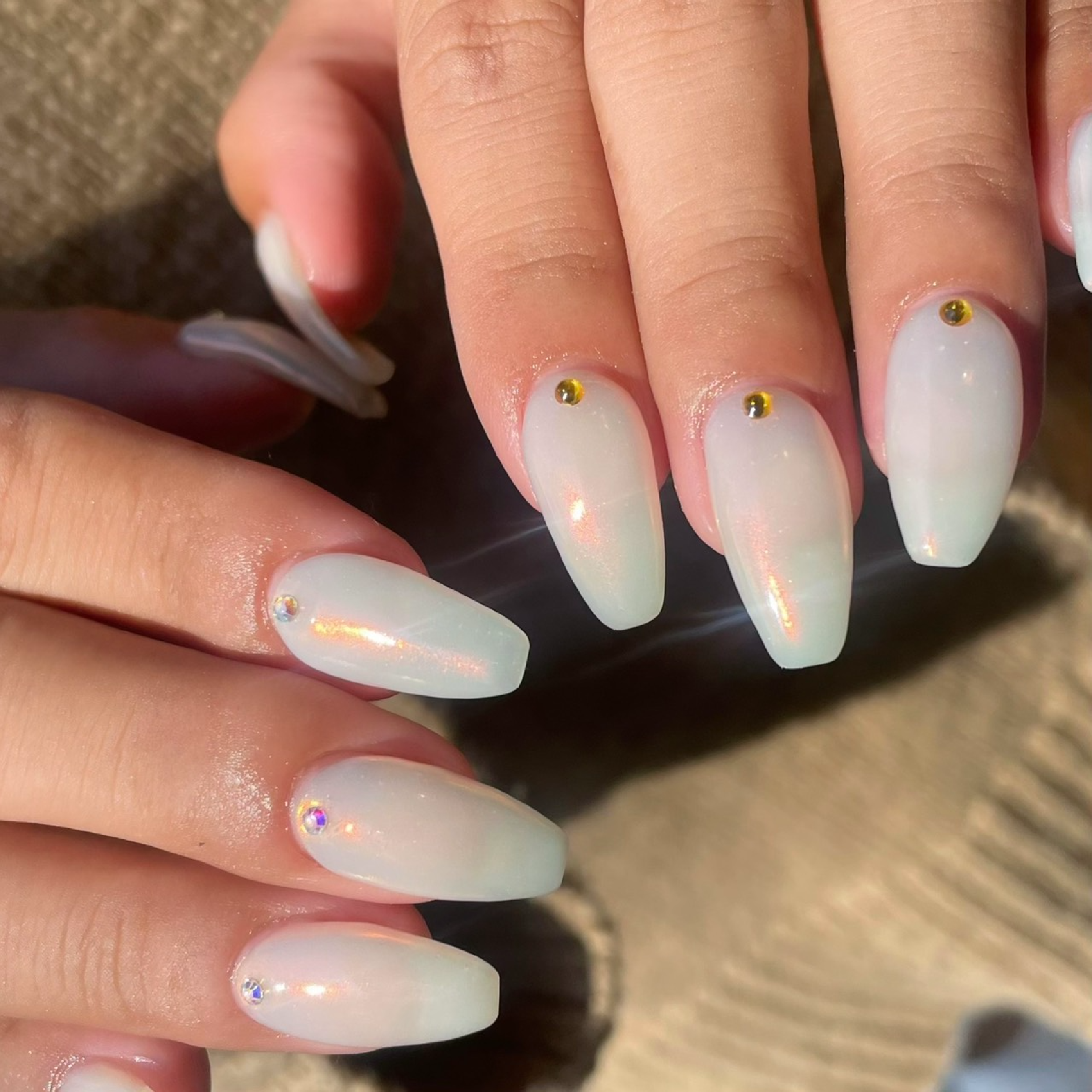🌙ミラーorオーロラネイル🌙