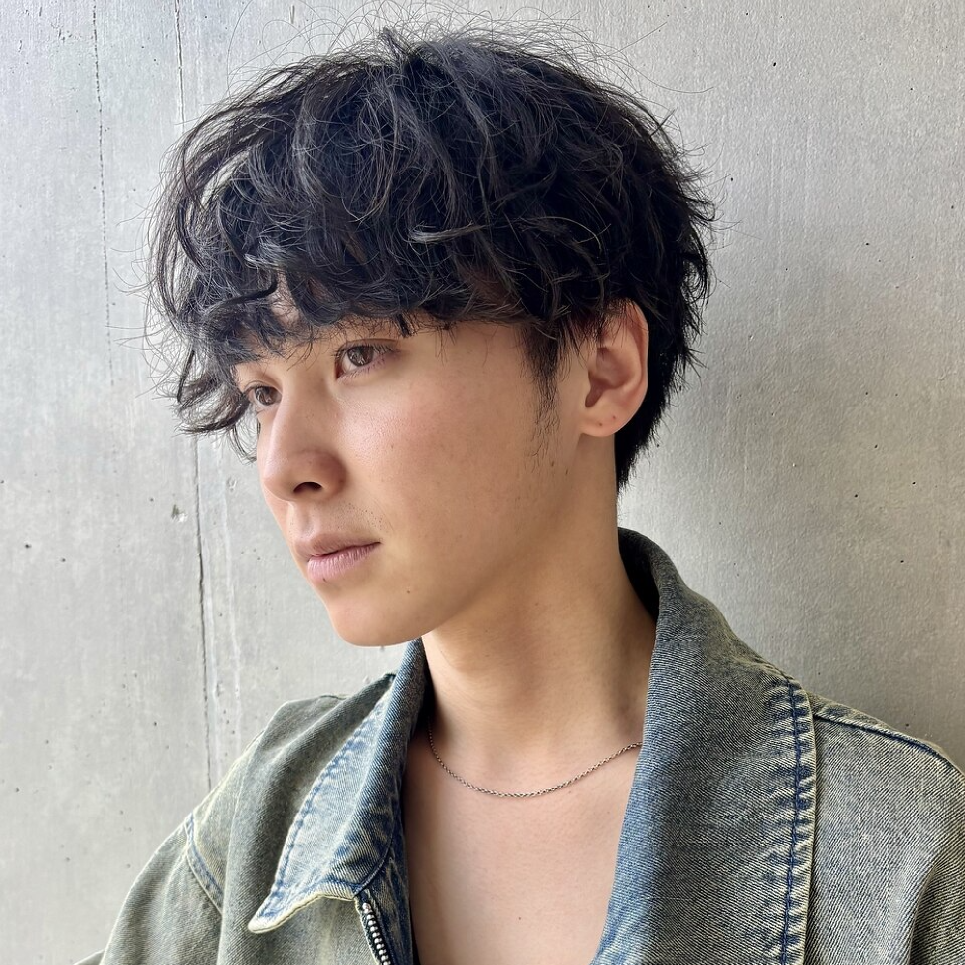 メンズ骨格補正カット＋パーマ￥14410