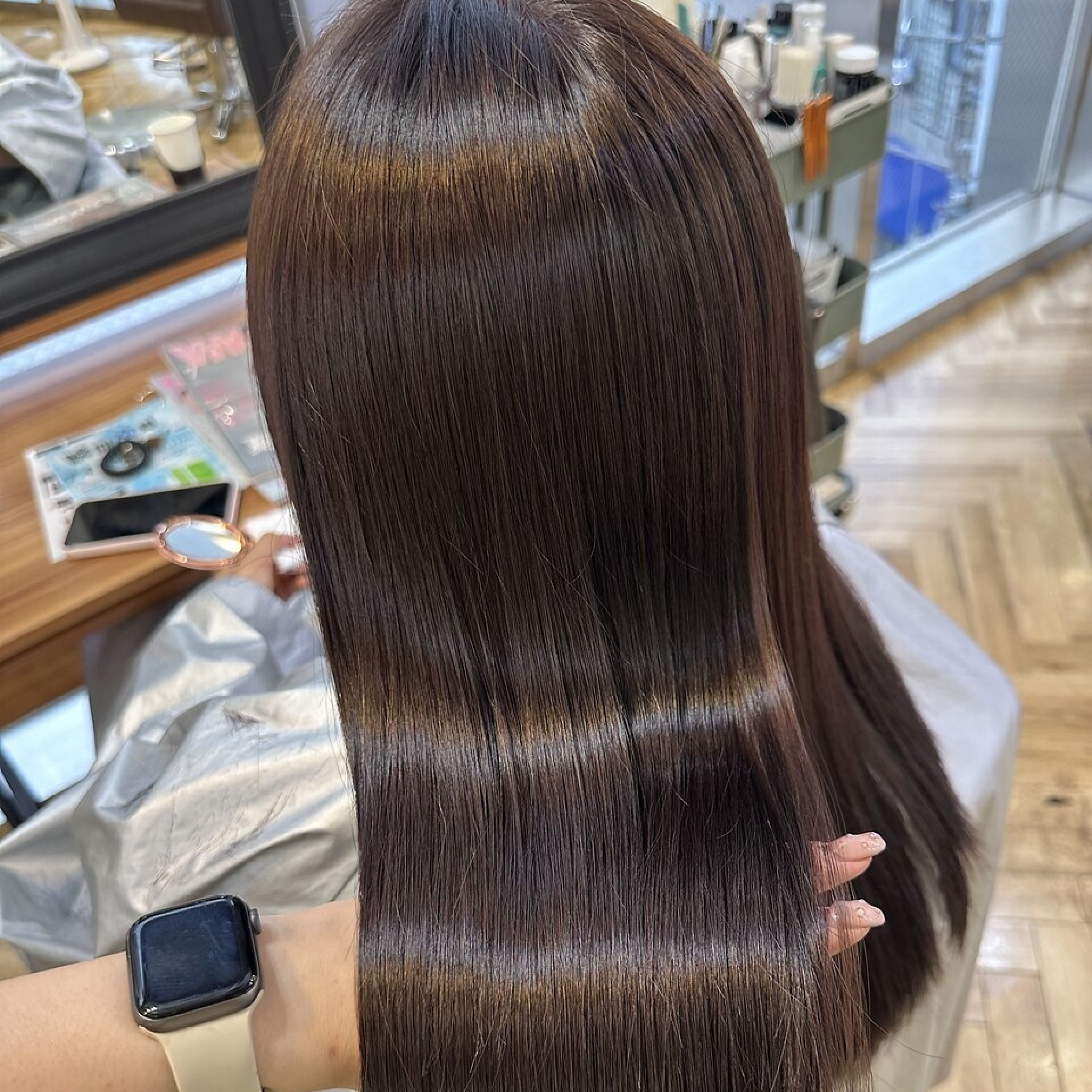 【最上級コース】カット+髪質改善 縮毛矯正+プレミアムトリートメント￥22000