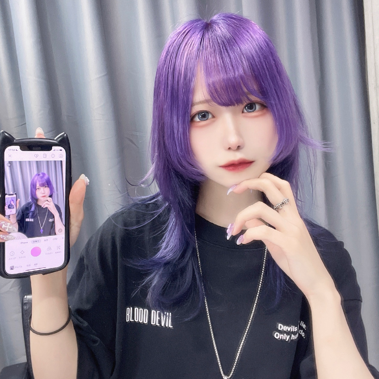 カット＋ケアブリーチ（リタッチ）＋カラー＋2step treatment