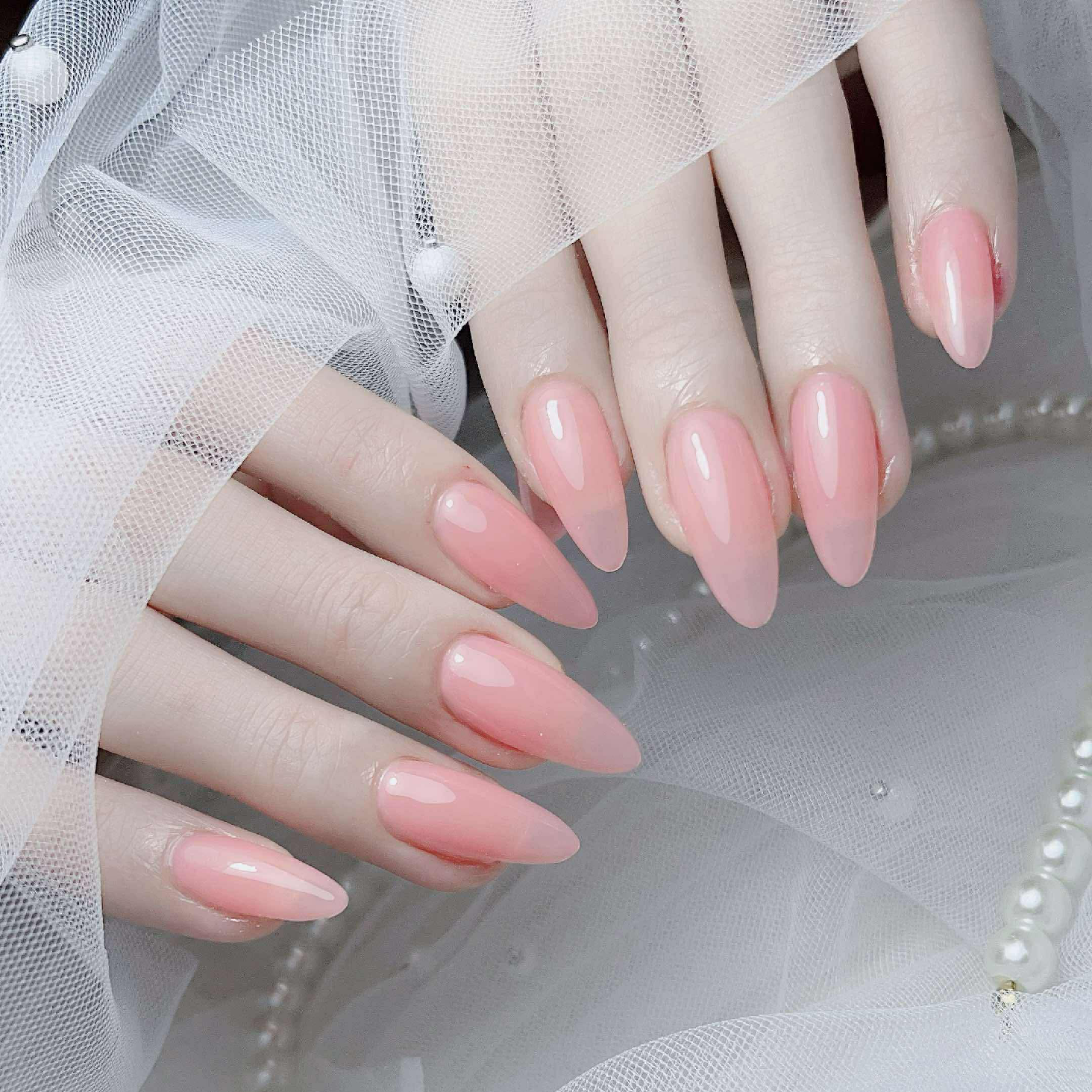 「クリスマ🎄限定」チップ長さ出し10本ワンカラー