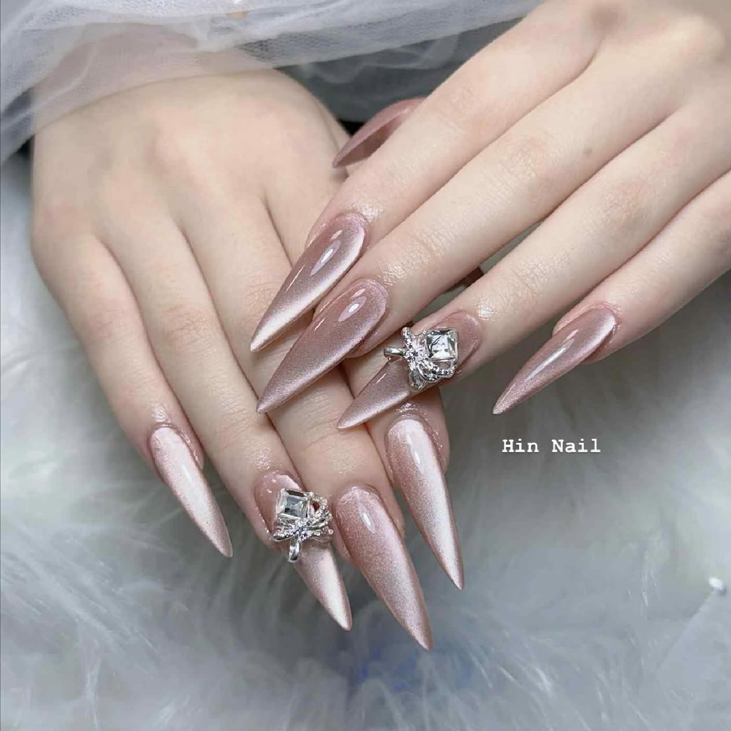 【10本チップ長さ出し】   マグネットワンカラー 　施術90分〜