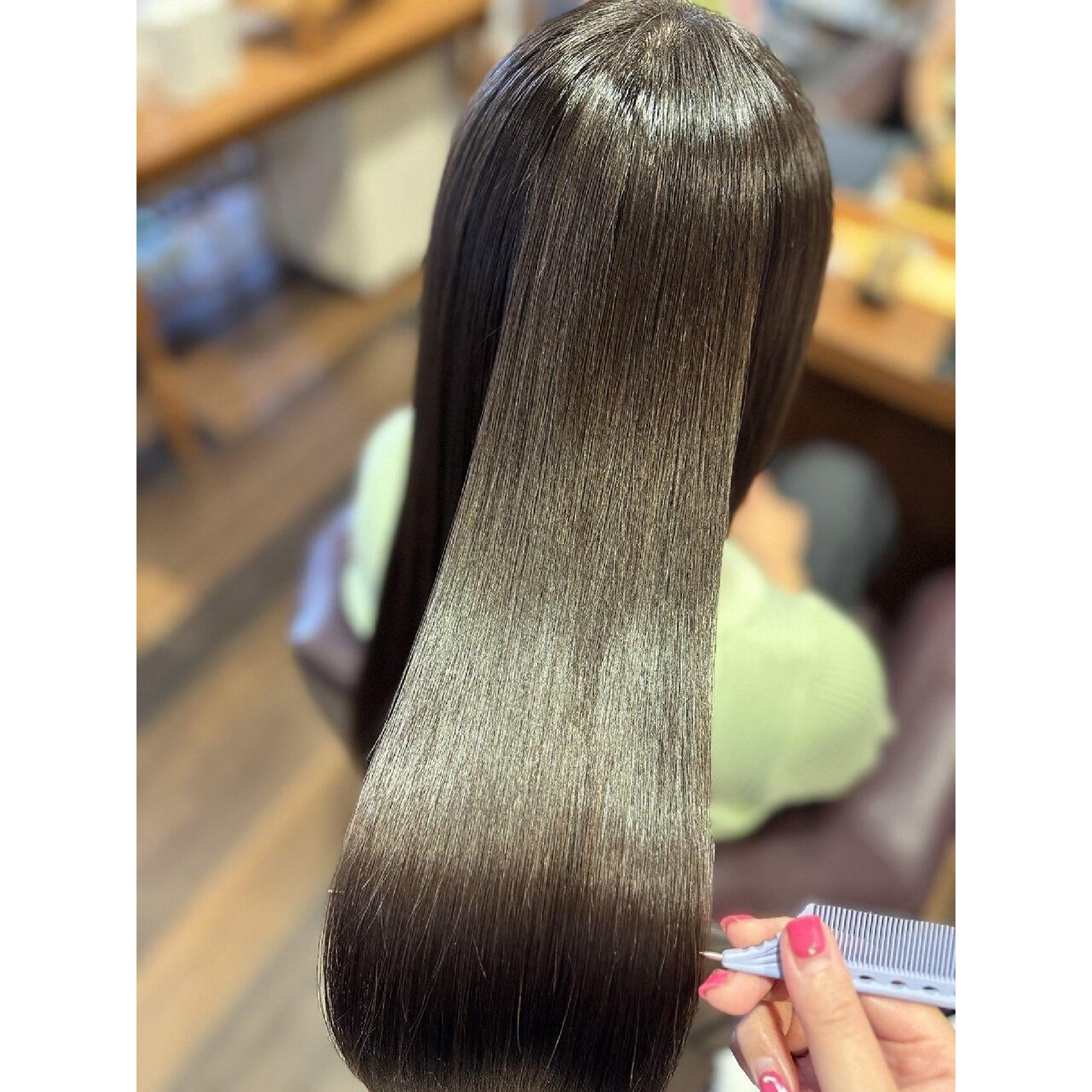 【美髪力アップ】カット+髪質改善ストレート+ナノバブルmarbb