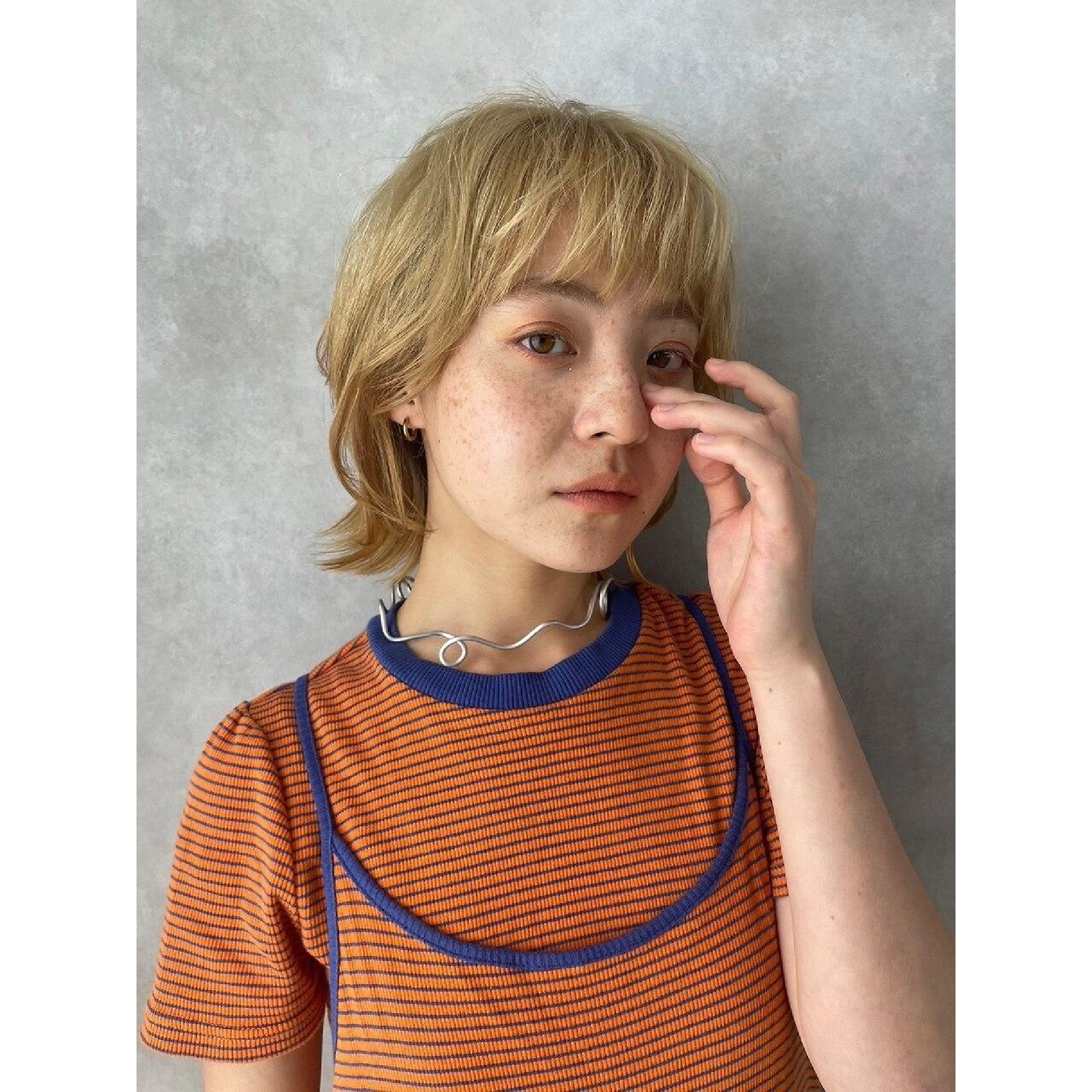 【ハイトーン美髪】カット+ダブルカラー+TOKIOトリートメント ￥16500