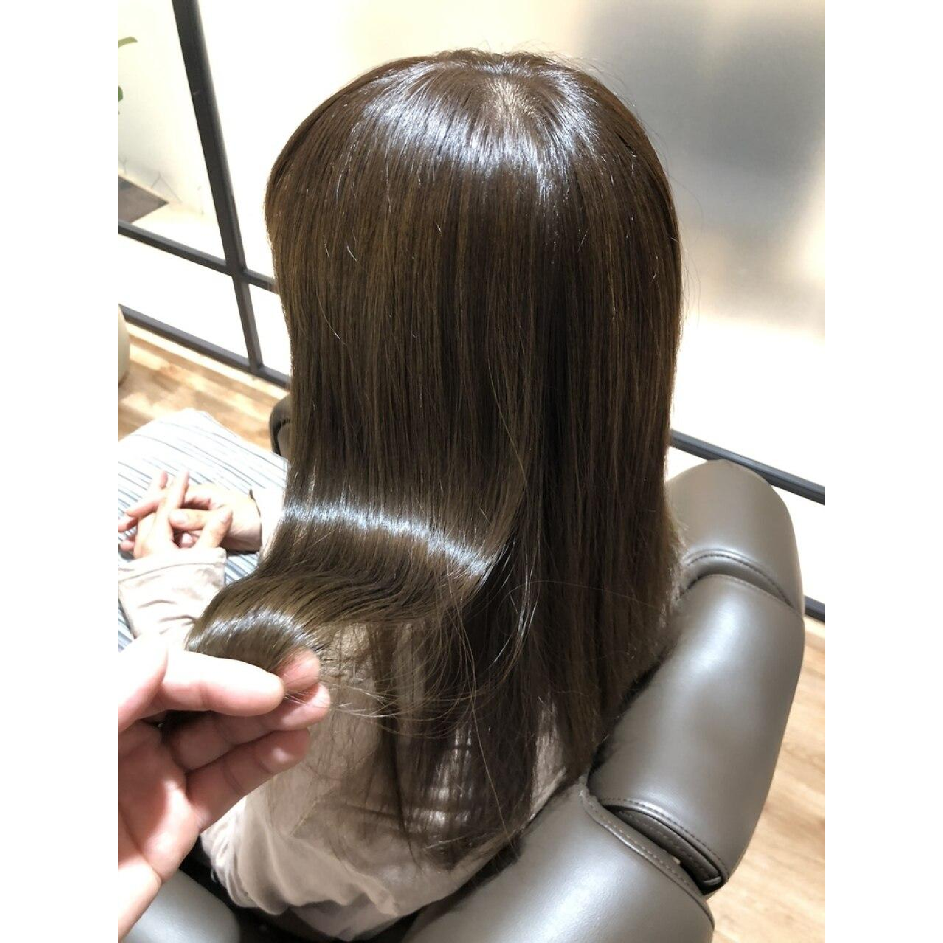 【人気沸騰！ダメージ軽減】自然な仕上がり髪質改善ストレート&カット
