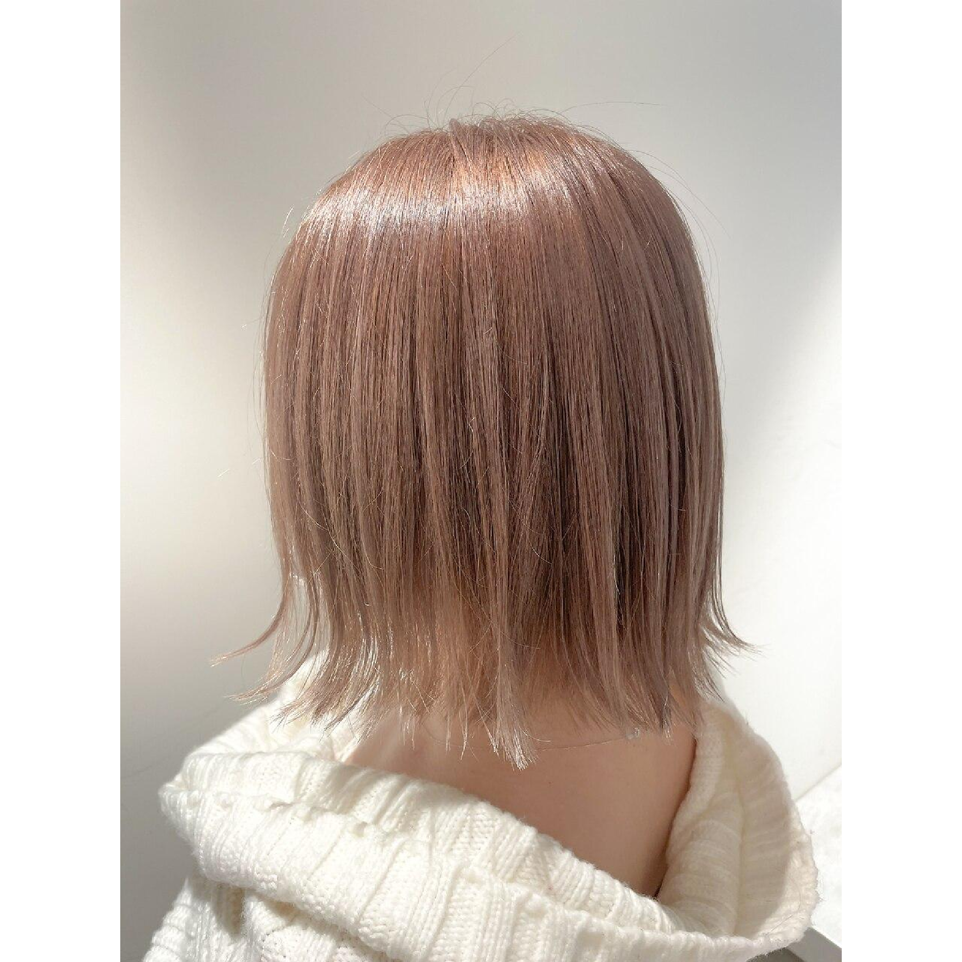 【美髪カラー＊ケアブリーチ】透明感ダブルカラー+カット+トリートメント