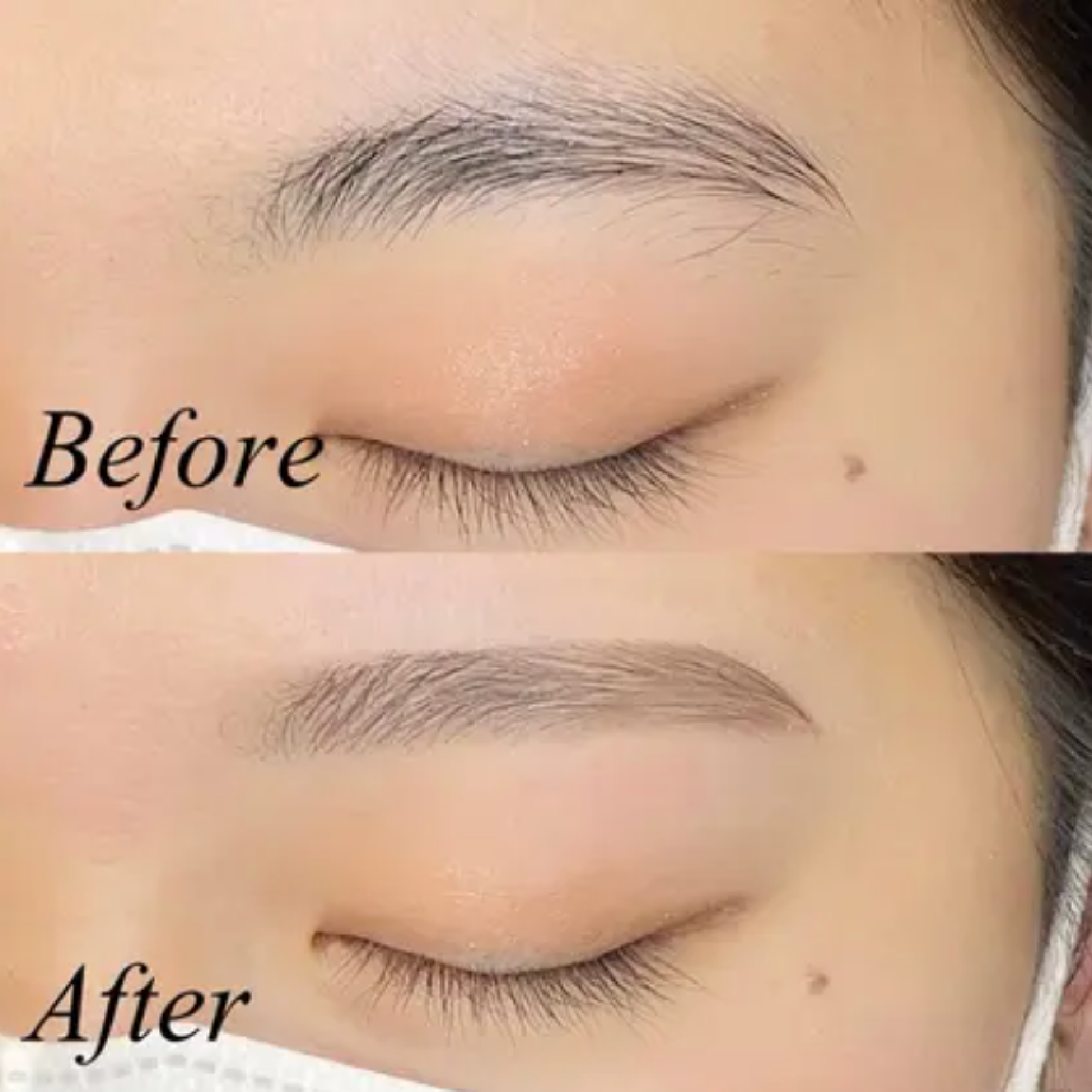 学割U24🎓《ナチュラル眉🌱》美眉アイブロウWAX＋間引き (メイク込)