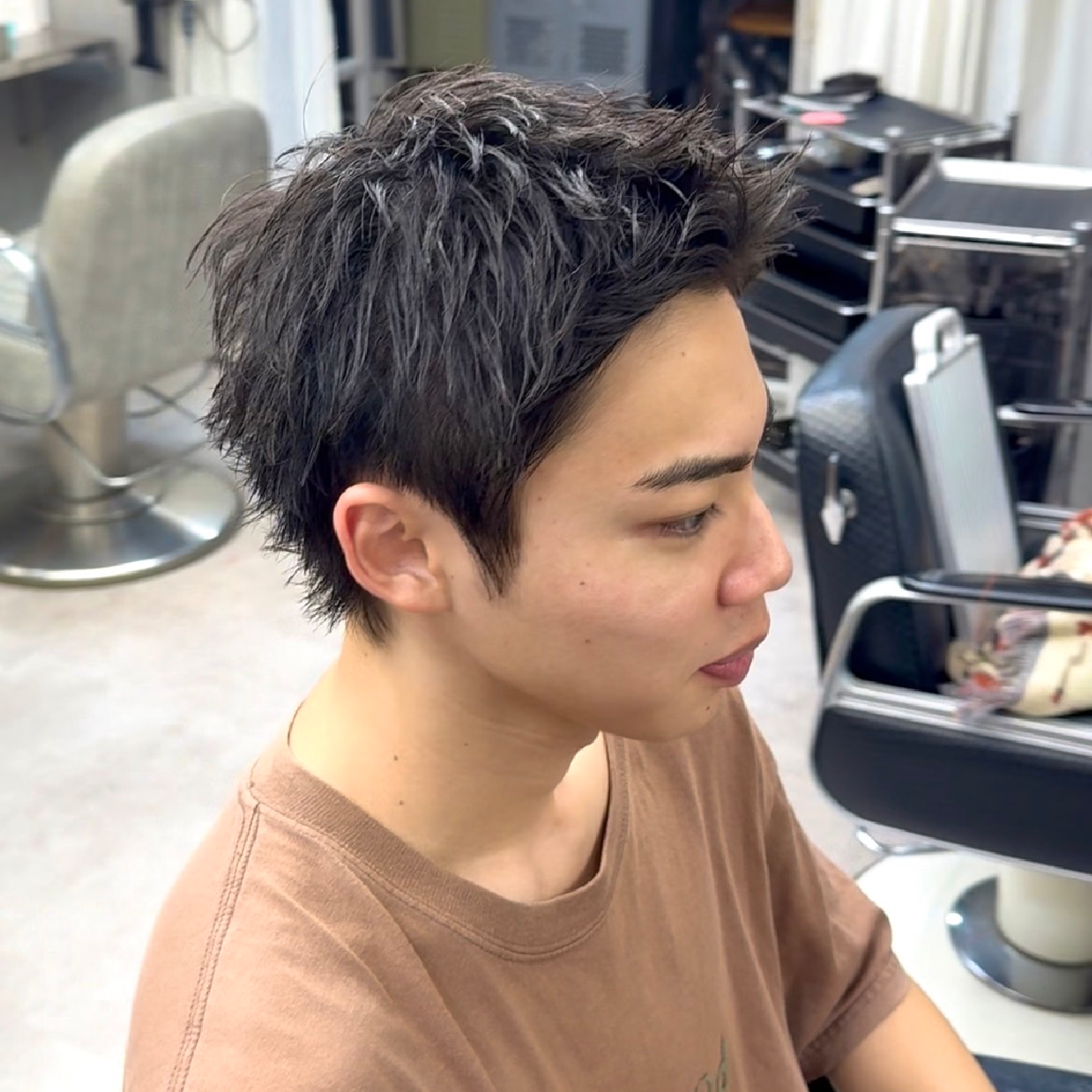 【men's限定】シャンプー付カットモデル募集カット　￥2980