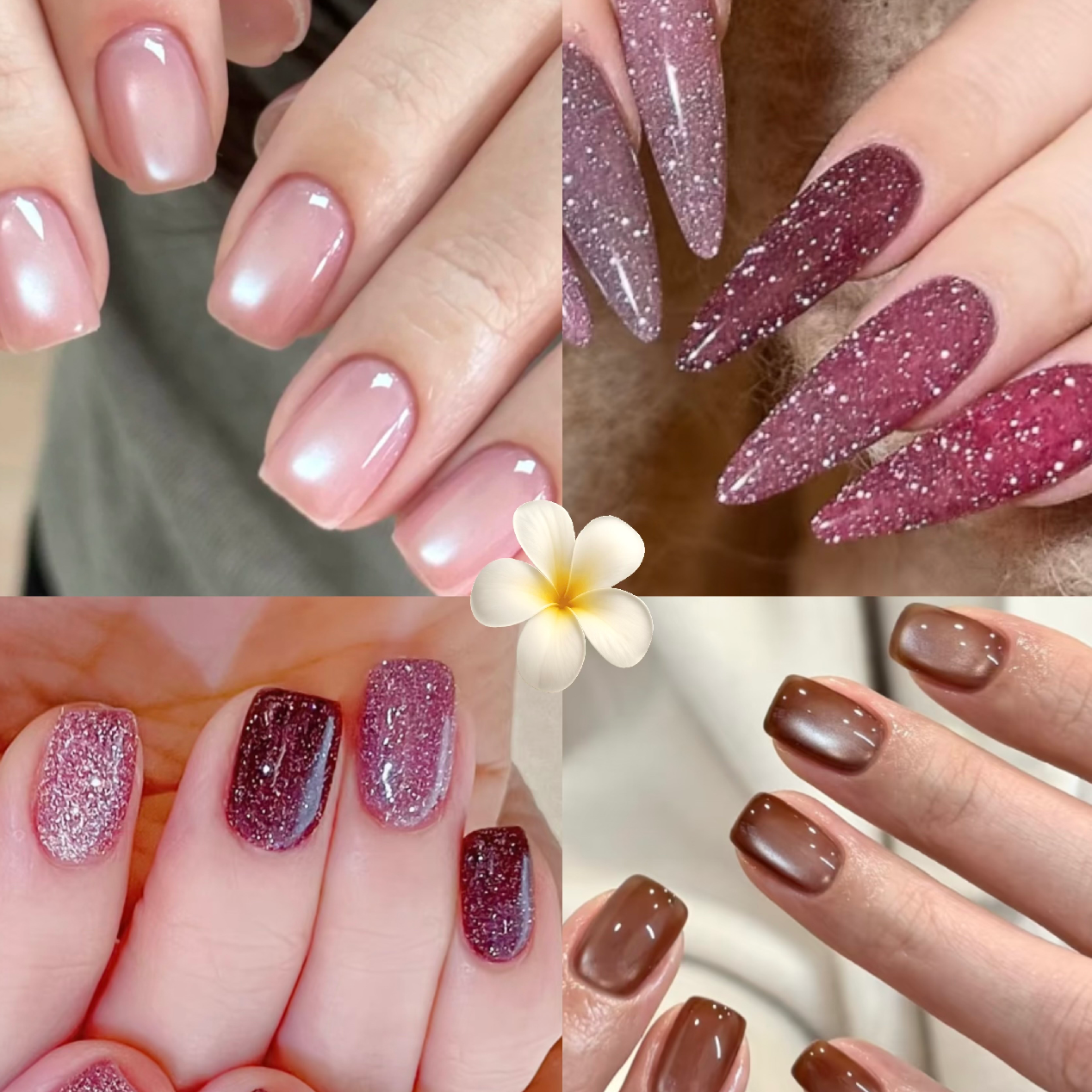 【Hand】マグネットor フラッシュネイル（☆2色まで選べる)6500