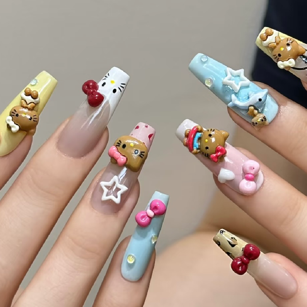 自爪パーツ付け放題¥8900