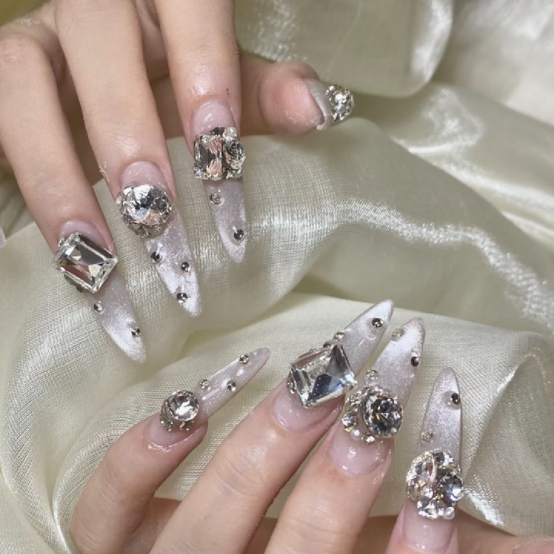 【チップ長さ出し】アート自由♪店内パーツ 自由♪こだわりデザイン ¥19800円