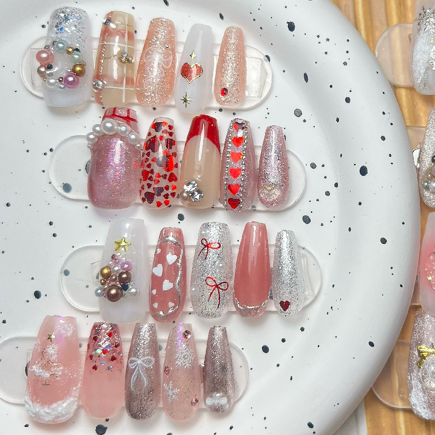 12月・1月限定ネイル】クリスマスデザイン・冬ネイル定額¥7800