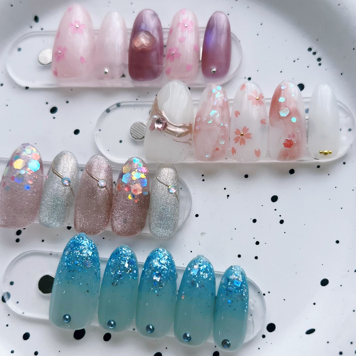 【自爪★定額】桜ネイル/春ネイル★(初回のジェルオフ無料)