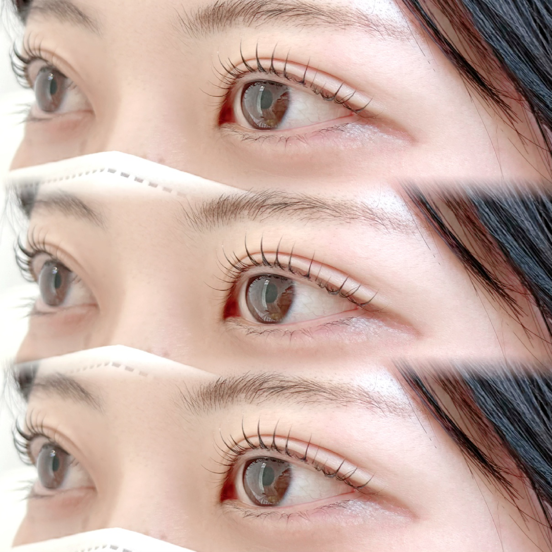 まつ毛パーマ👀｡.:☆*束感コーティング仕上げ🪄